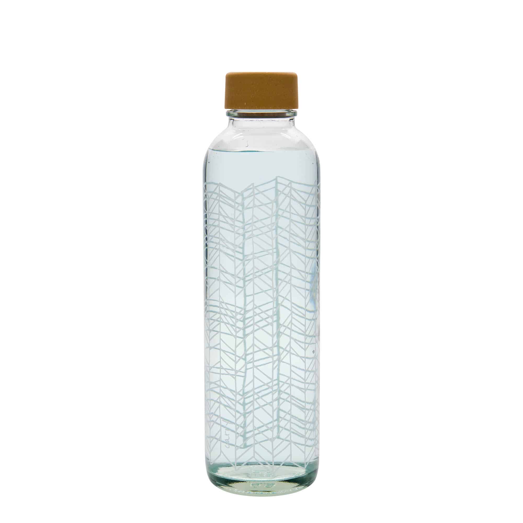 700 ml joogipudel CARRY Bottle 'Elu struktuur', ava: keeratava korgiga