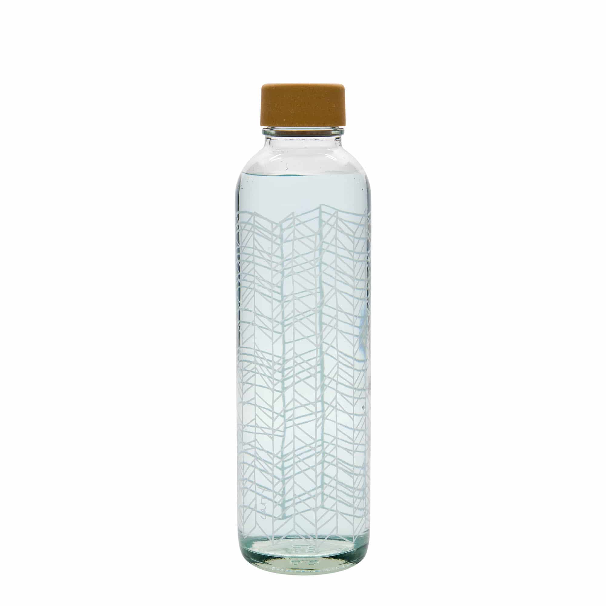 700 ml joogipudel CARRY Bottle 'Elu struktuur', ava: keeratava korgiga