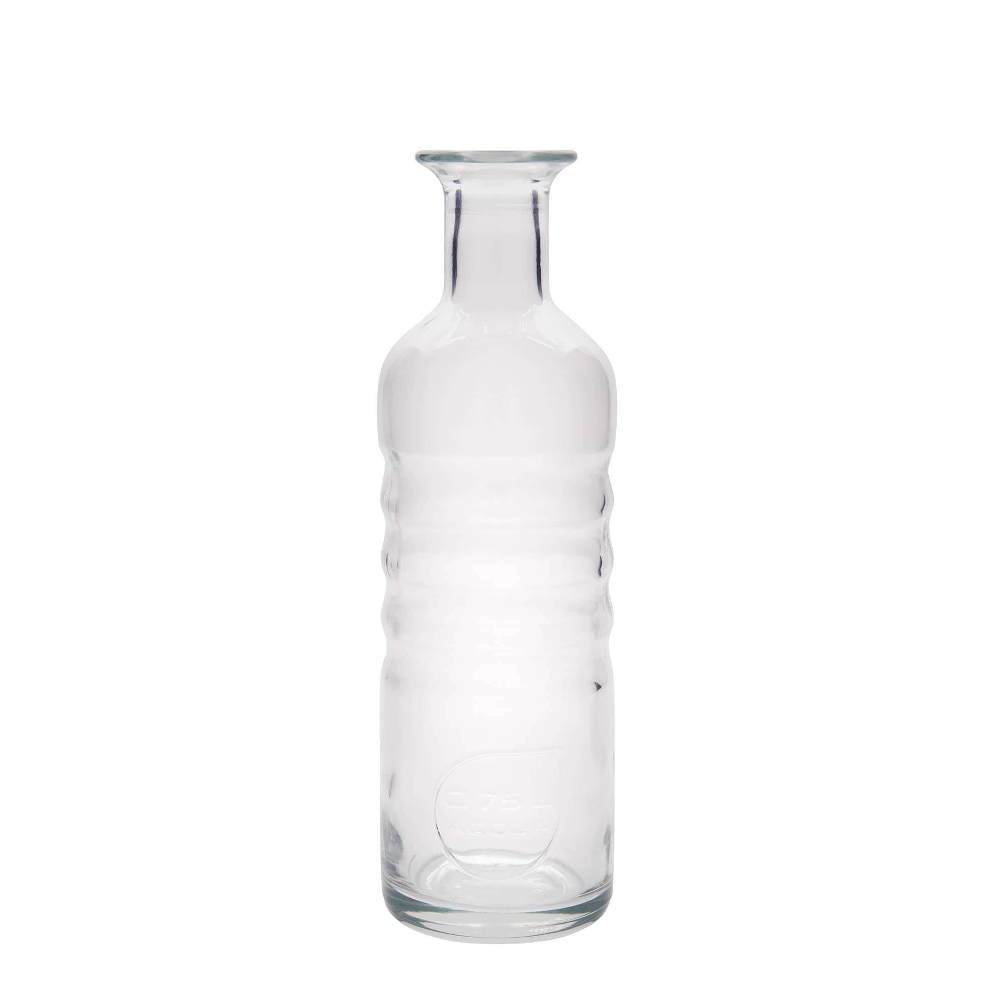 750 ml klaaspudel „Optima Acqua“, avale: kork