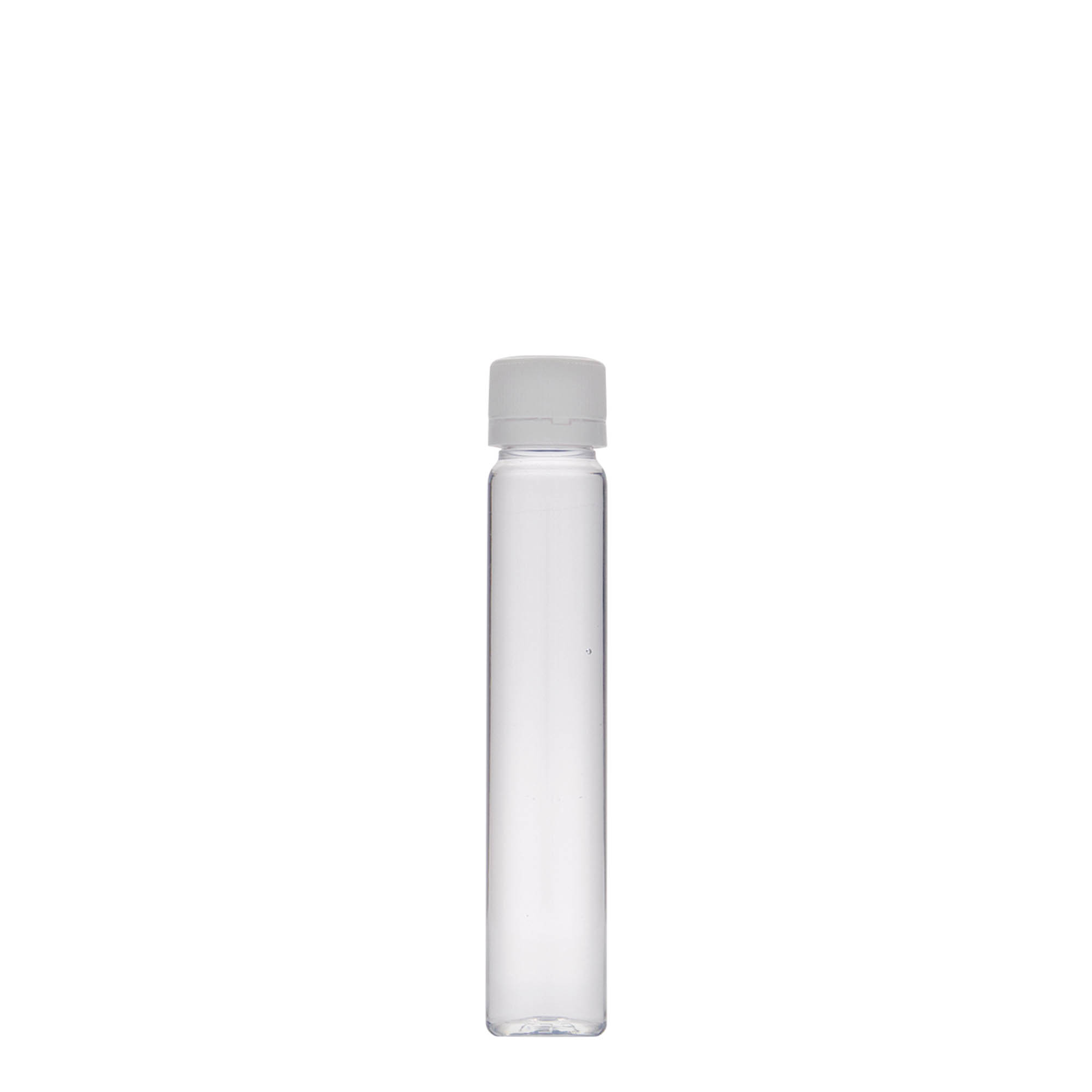 25 ml PET-toruke, plastik, suue: kruvikork