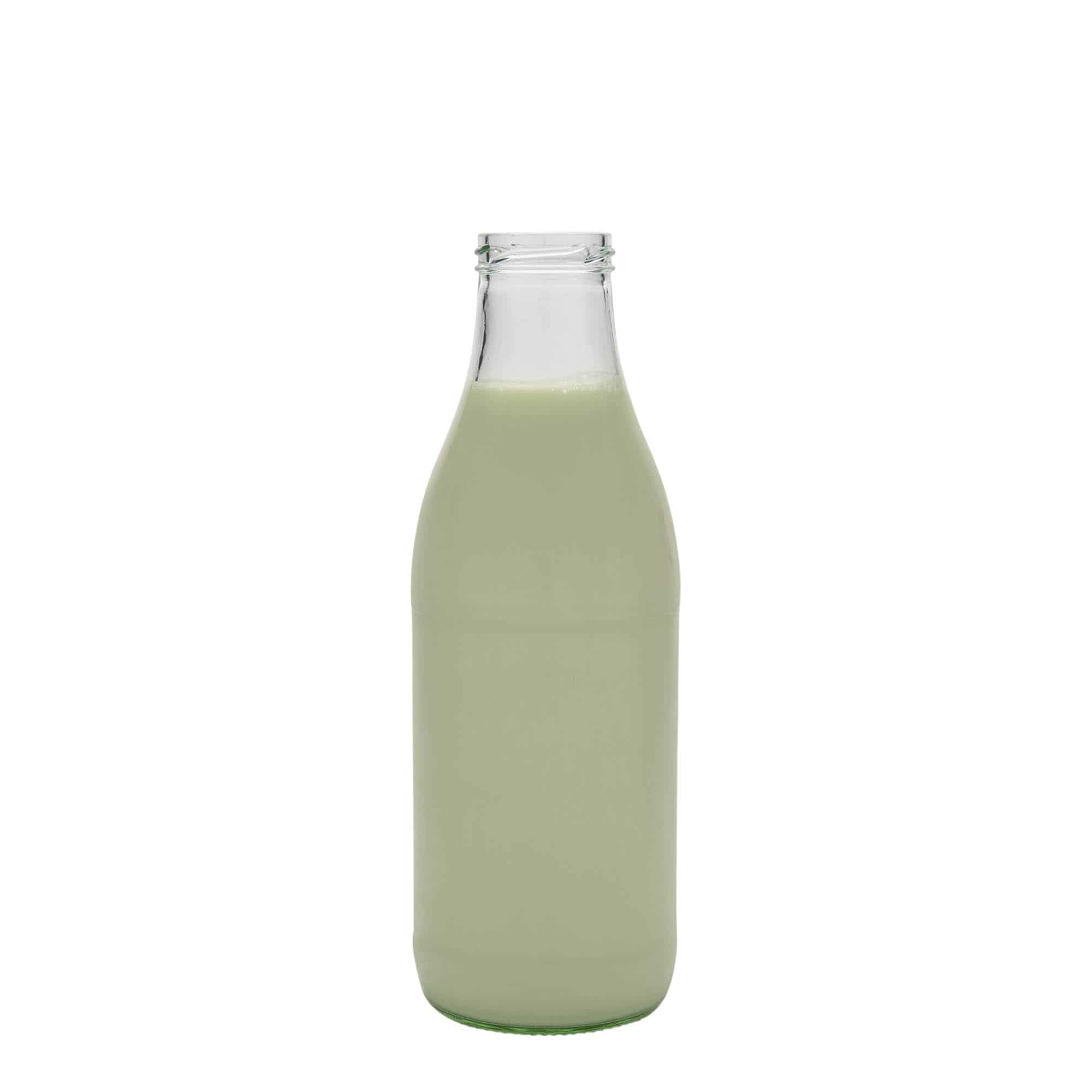 1000 ml laia kaelaga pudel 'Lorenzo', sulgur: twist-off (TO 48)