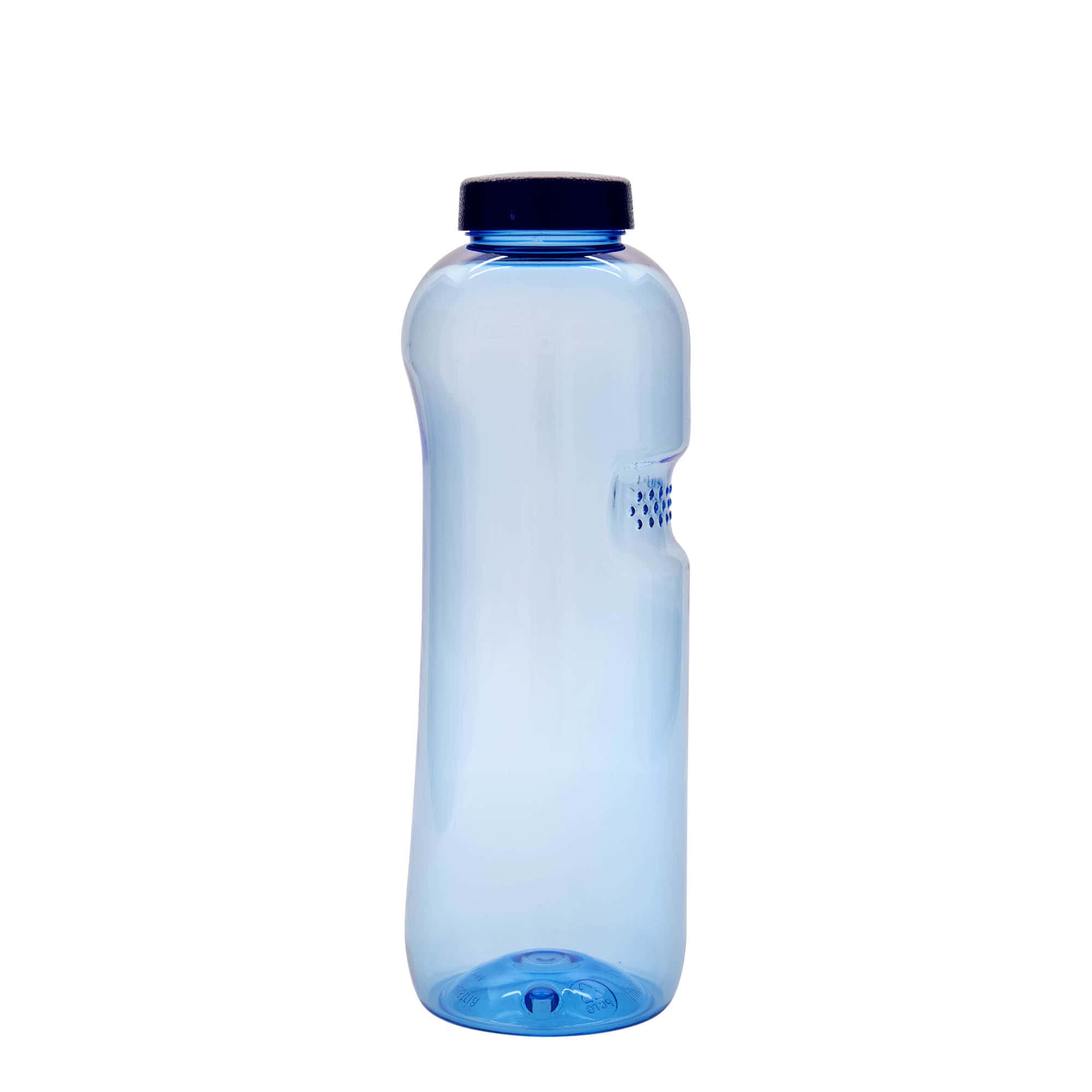 1.000 ml PET-joogipudel 'Kavodrink', plastik, sinine