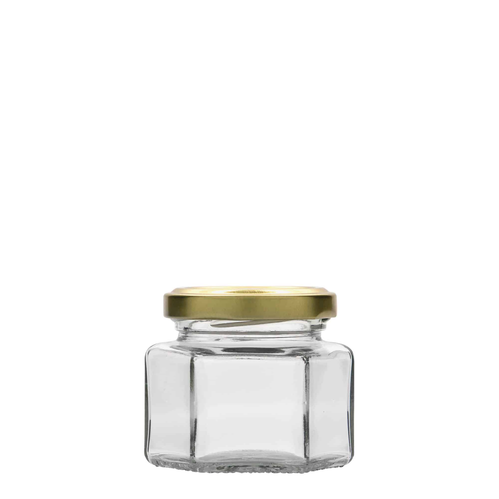 106 ml kuuekandiline purk, sulgur: twist-off (TO 53)