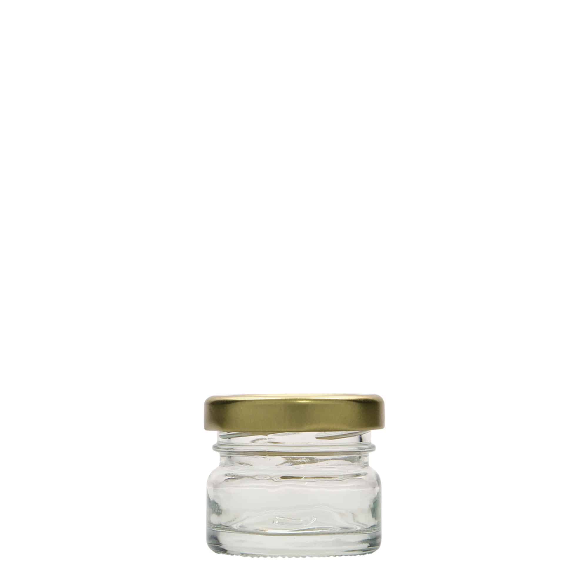 30 ml madal ümmargune purk, sulgur: twist-off (TO 43)
