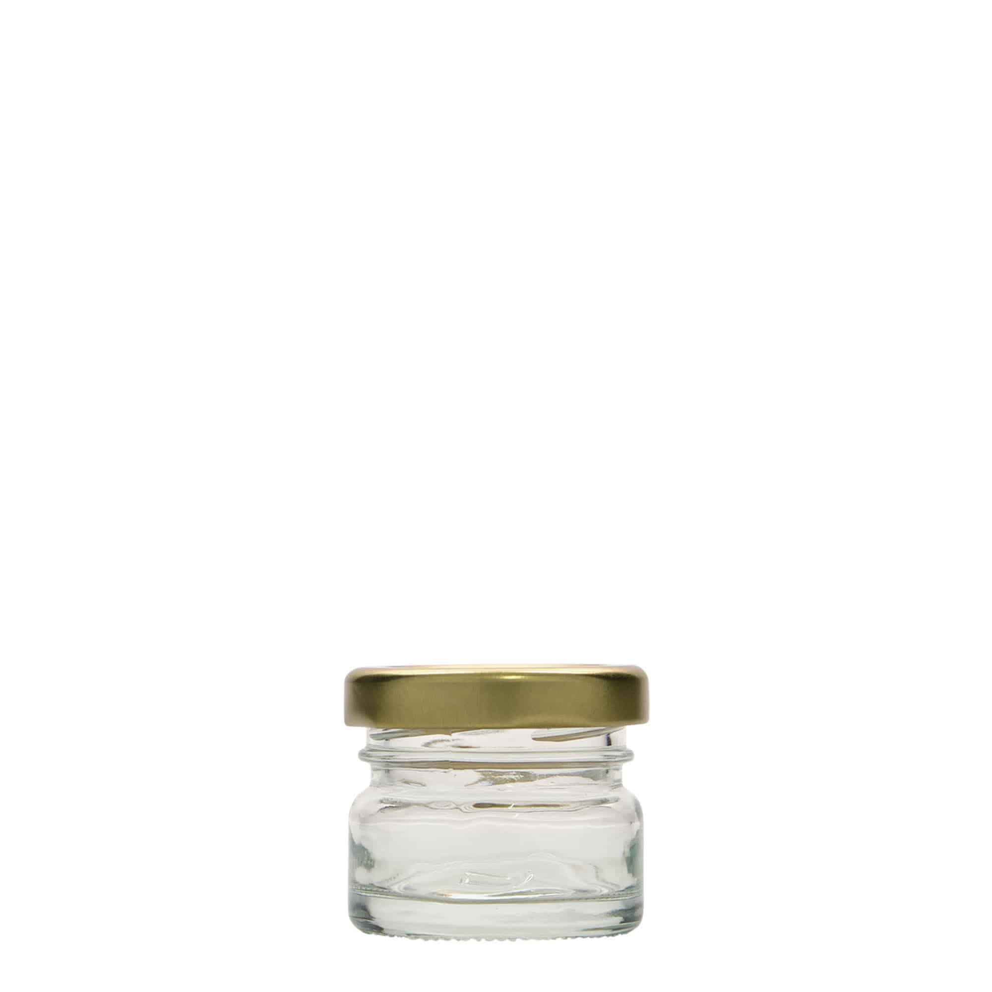 30 ml lame ümar klaaspurk, avale: Twist-Off (TO 43)