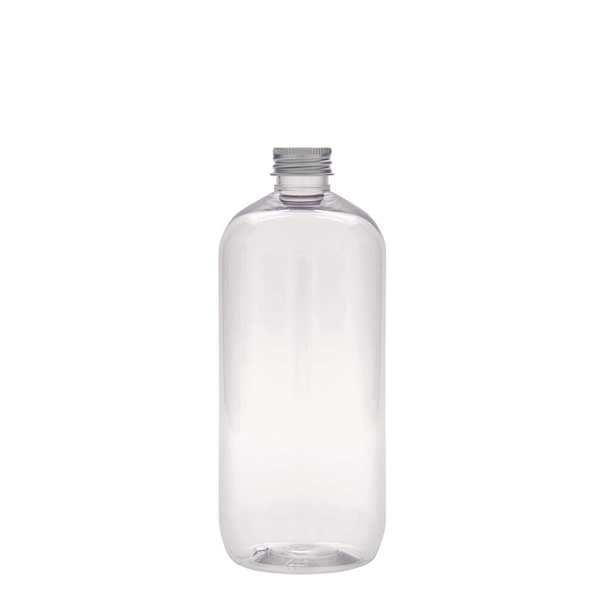 500 ml PET-pudel 'Boston', plast, sulgur: GPI 24/410