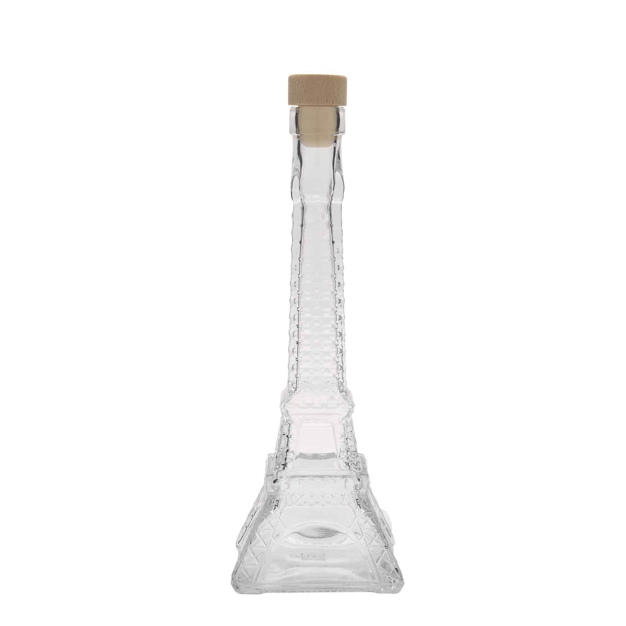 200 ml klaaspudel 'Eiffeli torn', sulgur: kork
