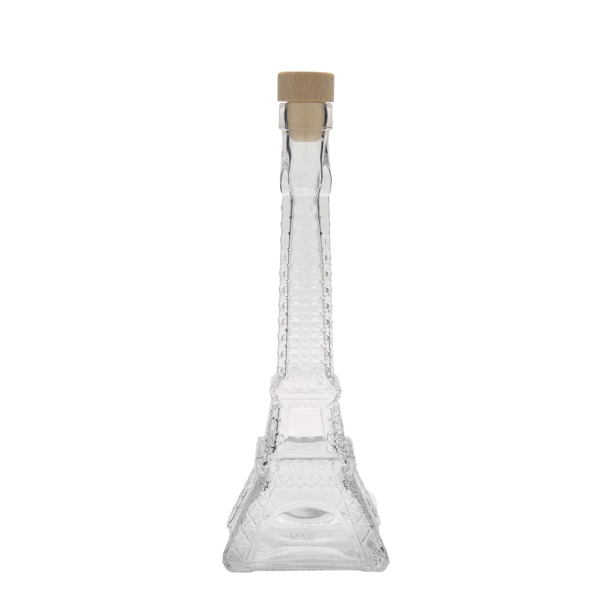 200 ml klaaspudel 'Eiffeltorn', avaus: kork