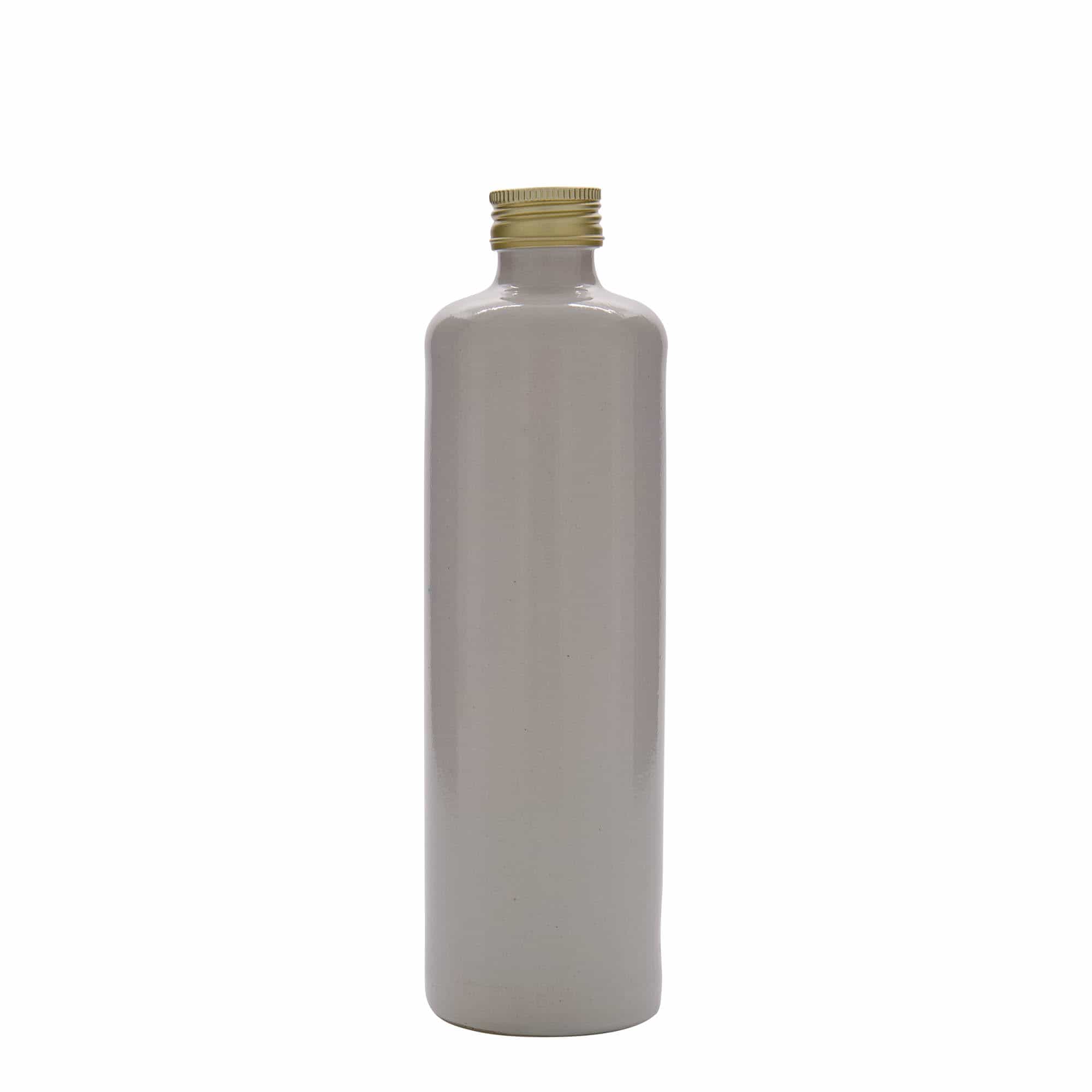 500 ml keraamiline pudel, kivikeraamika, valge, sulgur: PP 31,5
