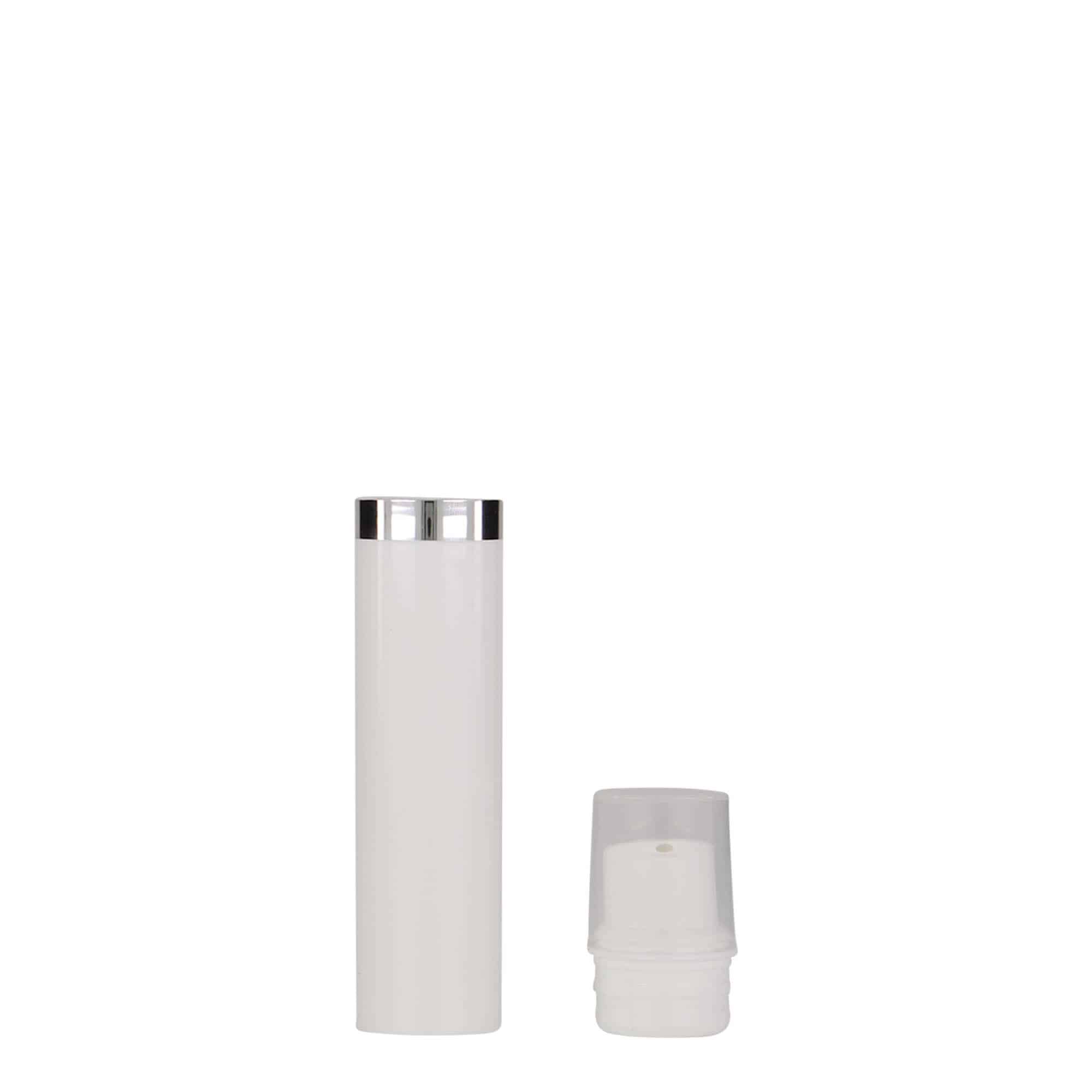 15 ml õhutusvaba dosaator 'Nano', PP-plast, valge