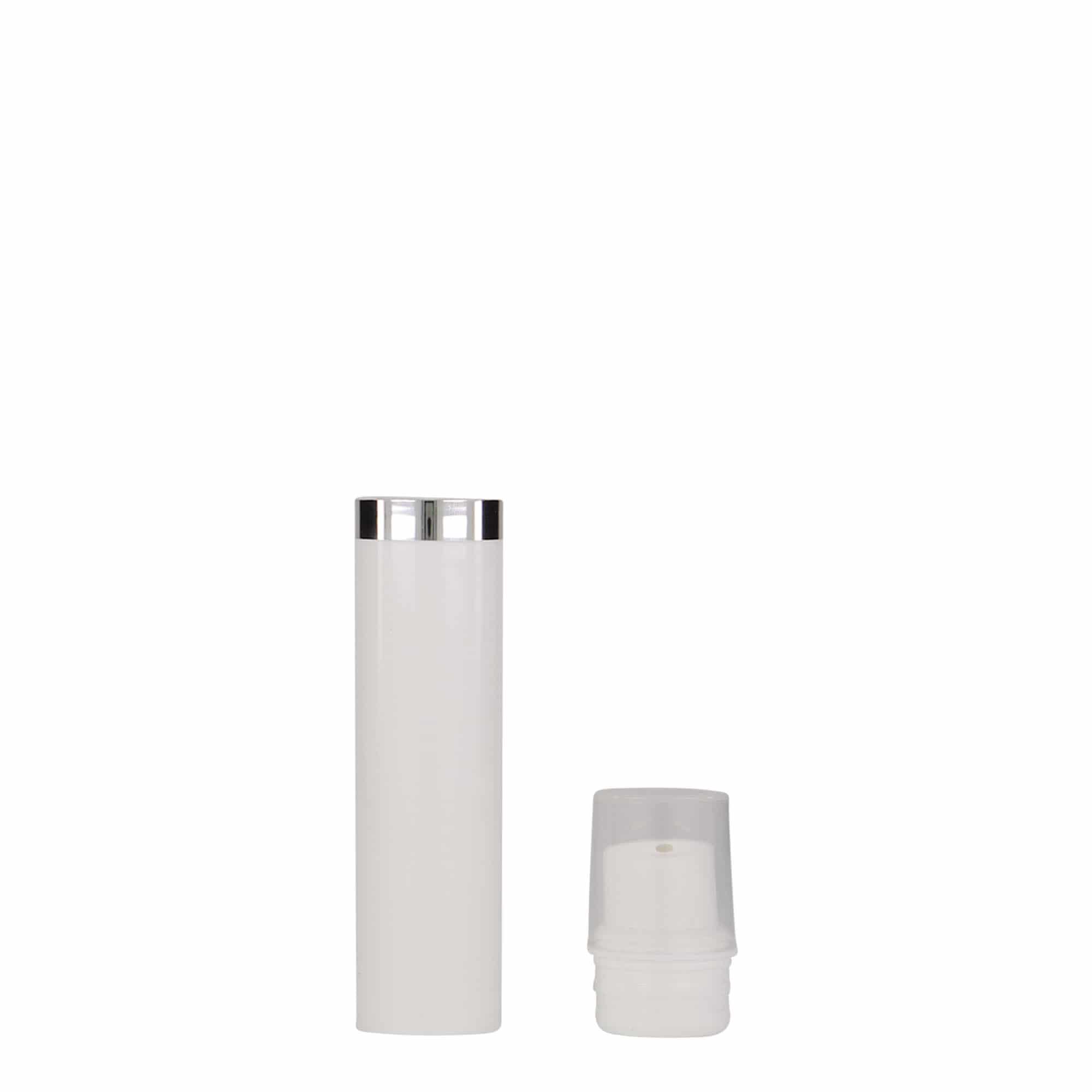 15 ml õhutusvaba dosaator 'Nano', PP-plast, valge