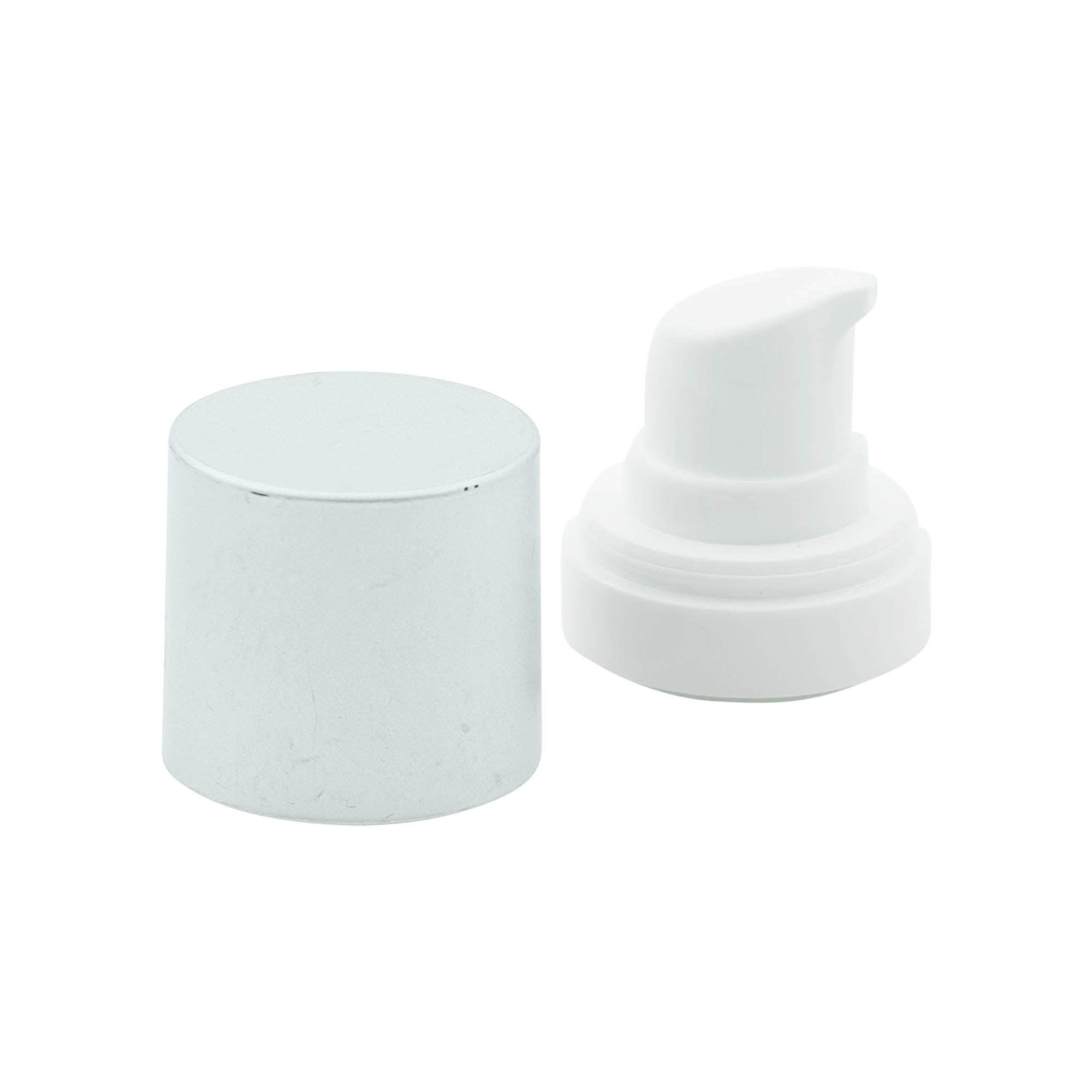 Airless dosaatoripumba pea 'Micro', PP-plast, hõbedane Airless dosaatoripumba pea 'Micro', PP-plast, hõbedane