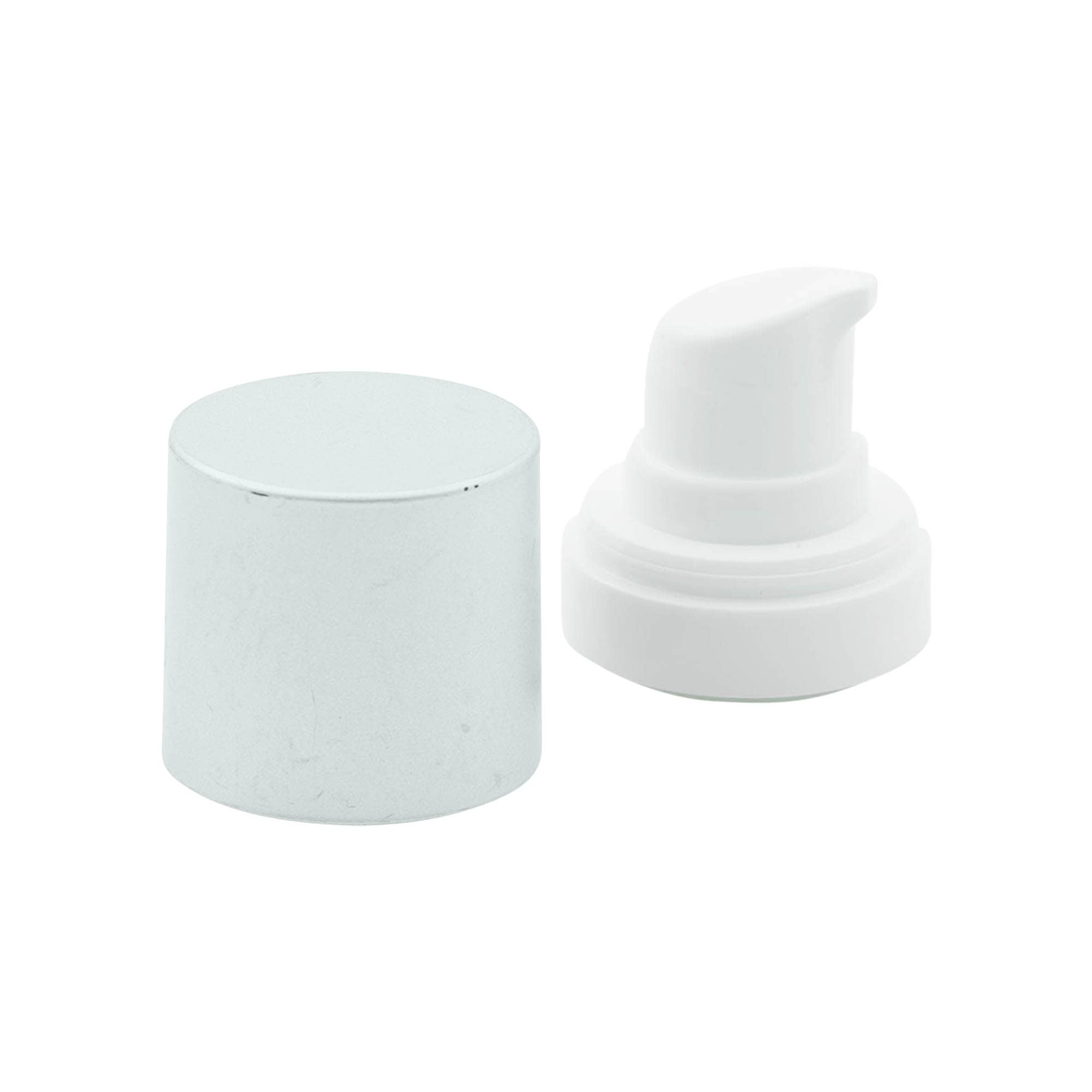 Airless dosaatoripumba pea „Micro“, PP-plast, hõbedane