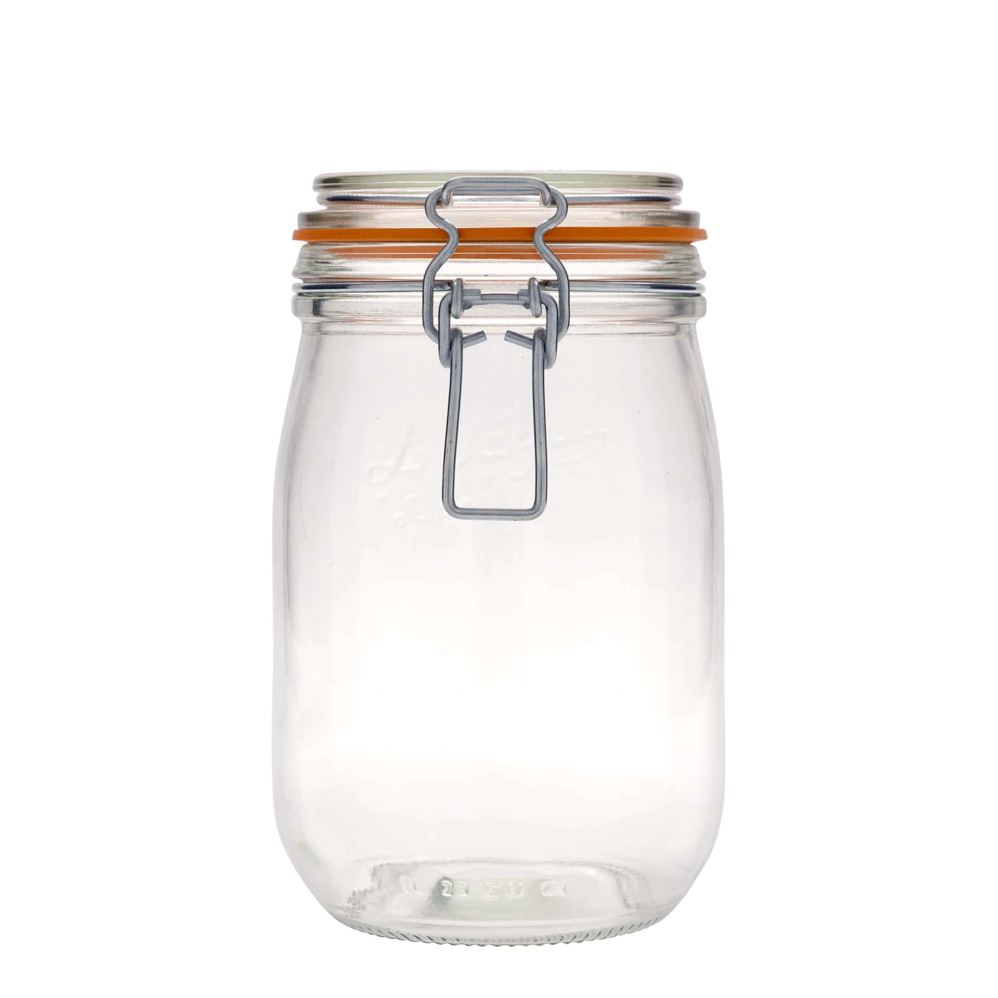 1000 ml traatkaanega purk 'Le Parfait Super Bocal', sulgur: traatkaas 1000 ml traatkaanega purk 'Le Parfait Super Bocal', sulgur: traatkaas