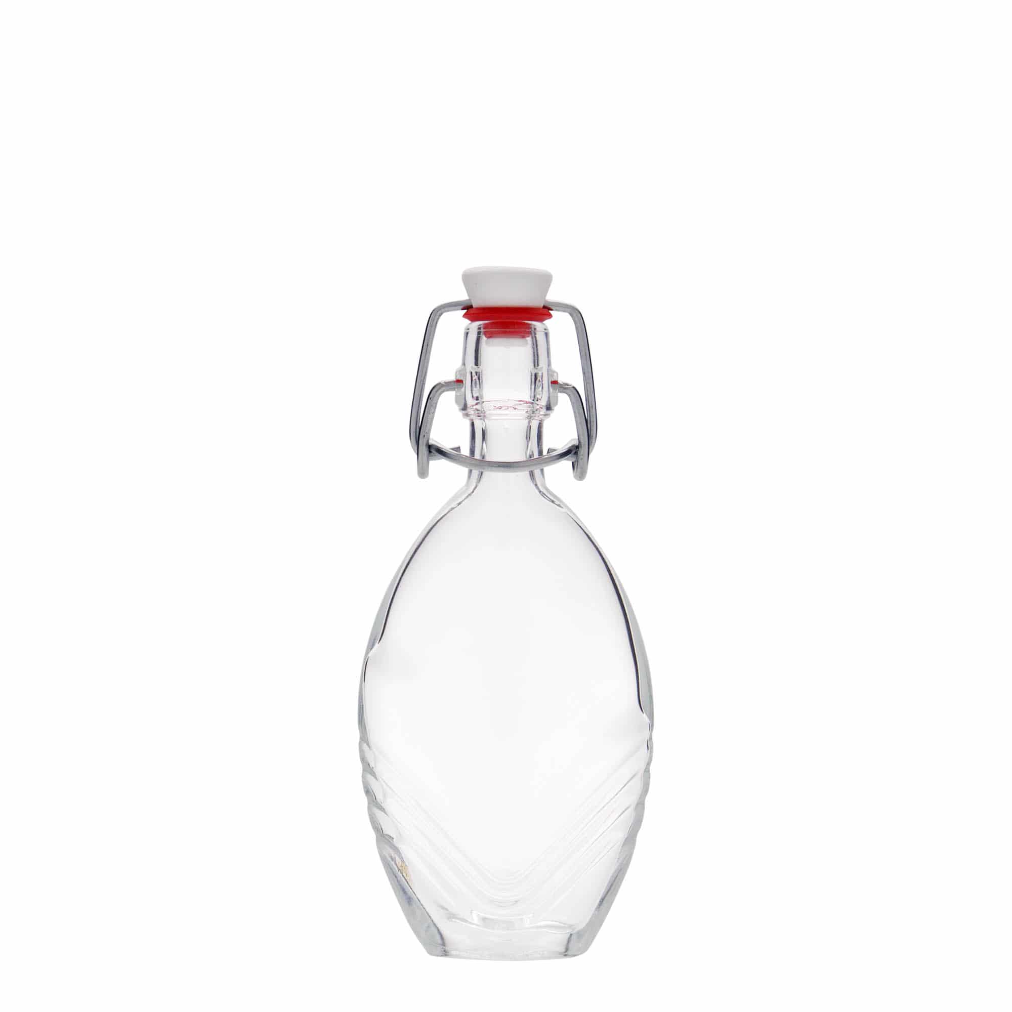 40 ml klaaspudel 'Florence', ovaalne, suuava: klambrikork