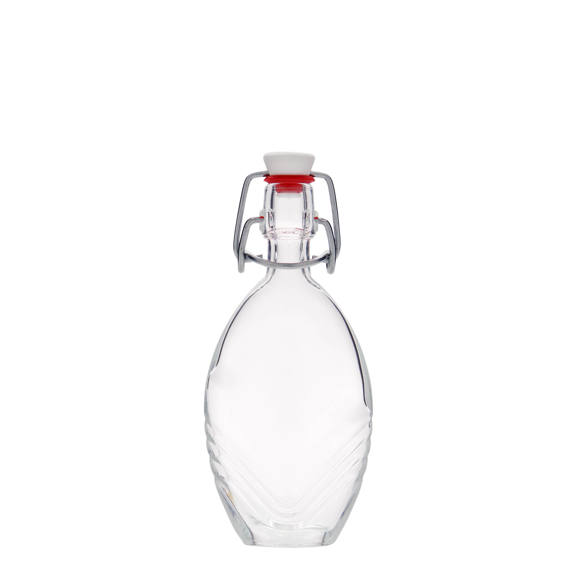 40 ml klaaspudel 'Florence', ovaalne, suuava: klambrikork