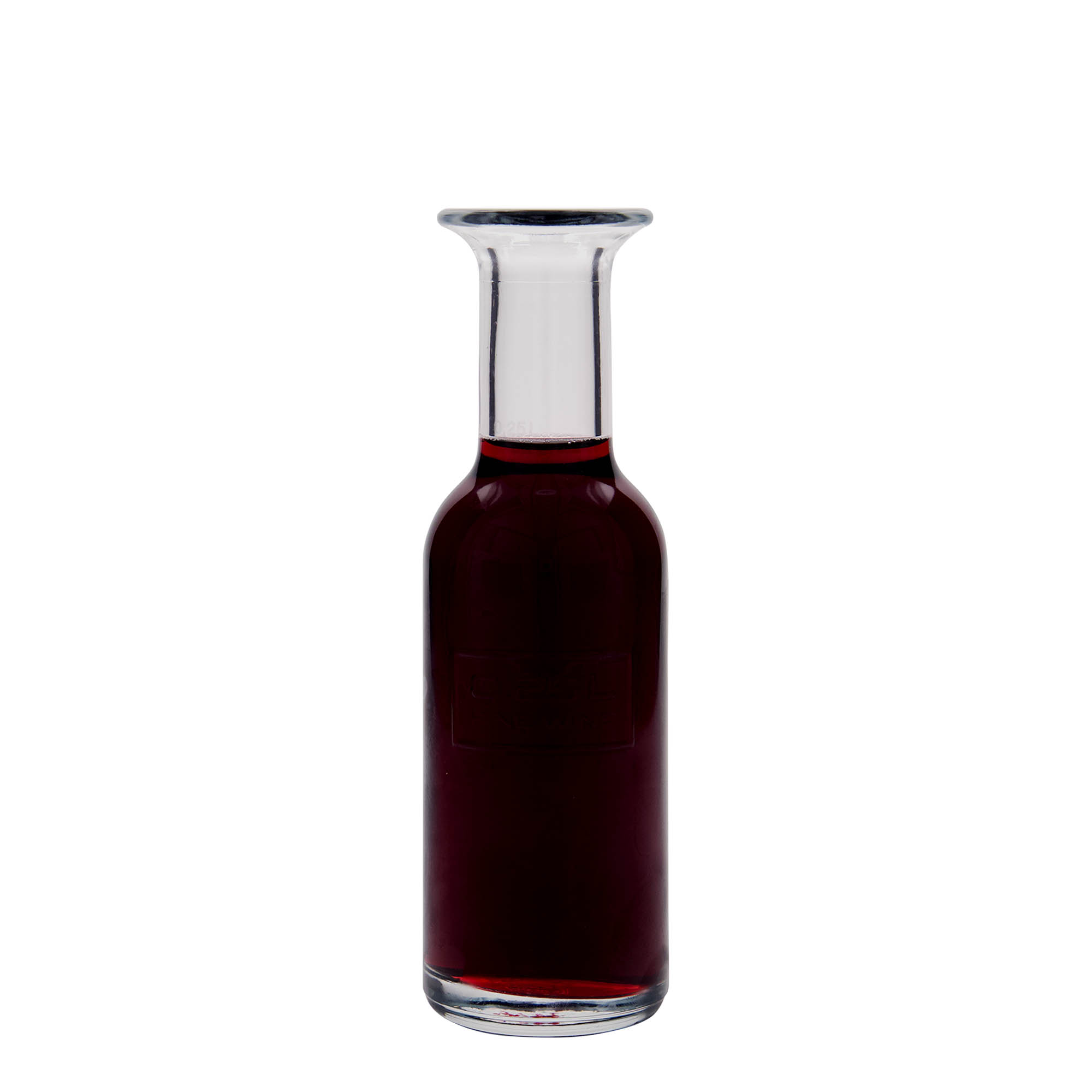 250 ml klaaspudel 'Optima Fine Wine', suuava: kork 250 ml klaaspudel 'Optima Fine Wine', suuava: kork