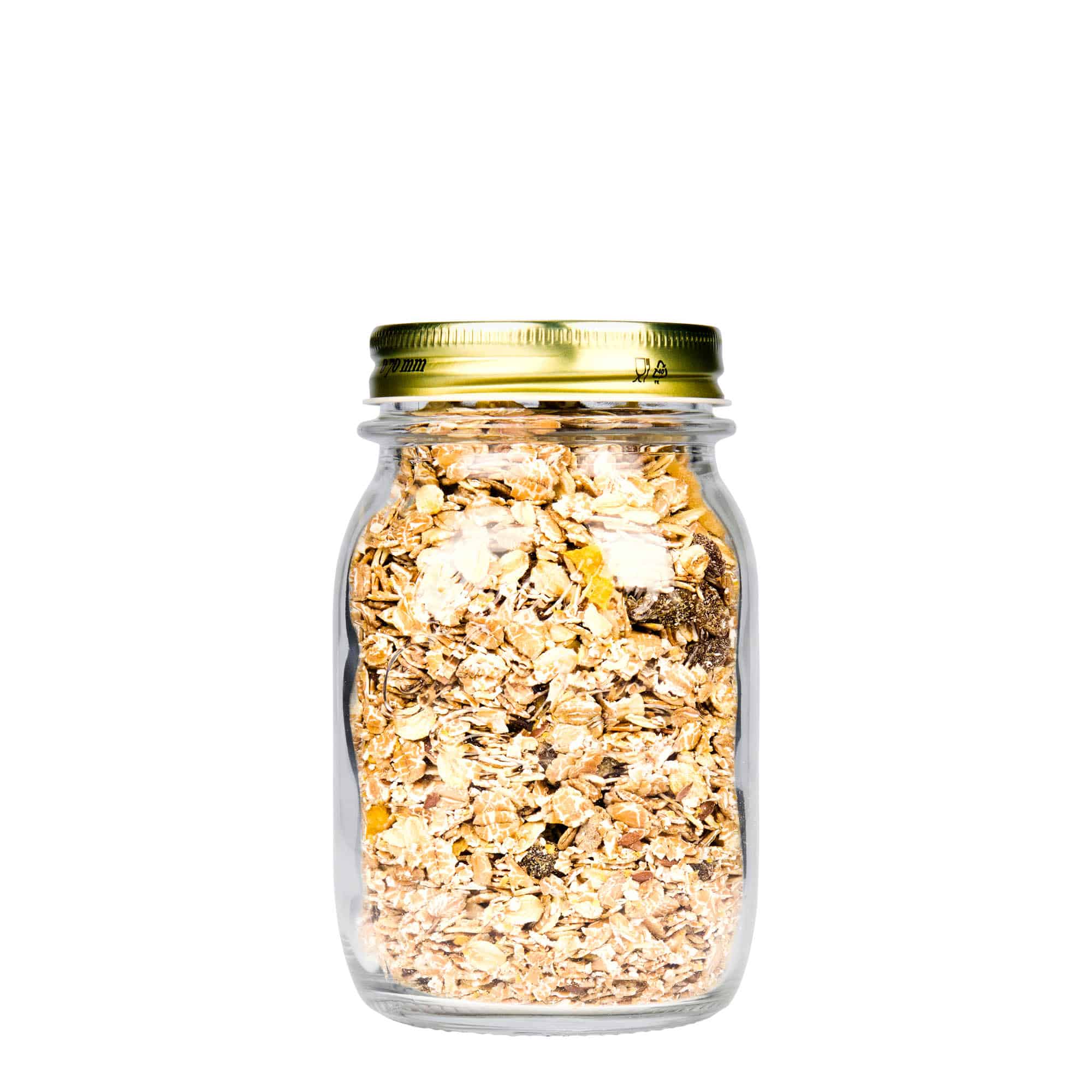 500 ml klaas „Quattro Stagioni“, avale: keeratava korgiga
