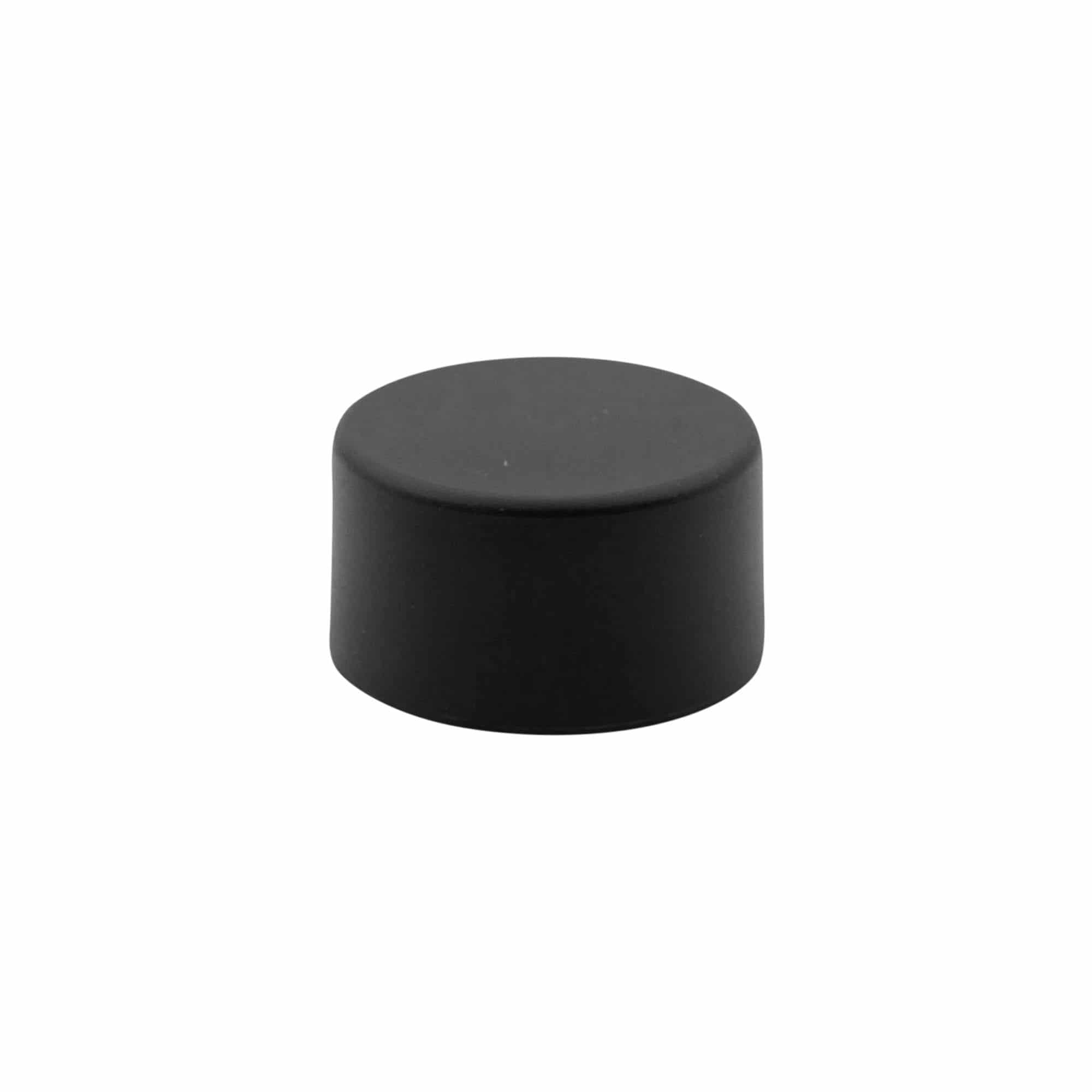 Keeratav kork, metall-plast, must, sulguri tüüp: PP 31,5