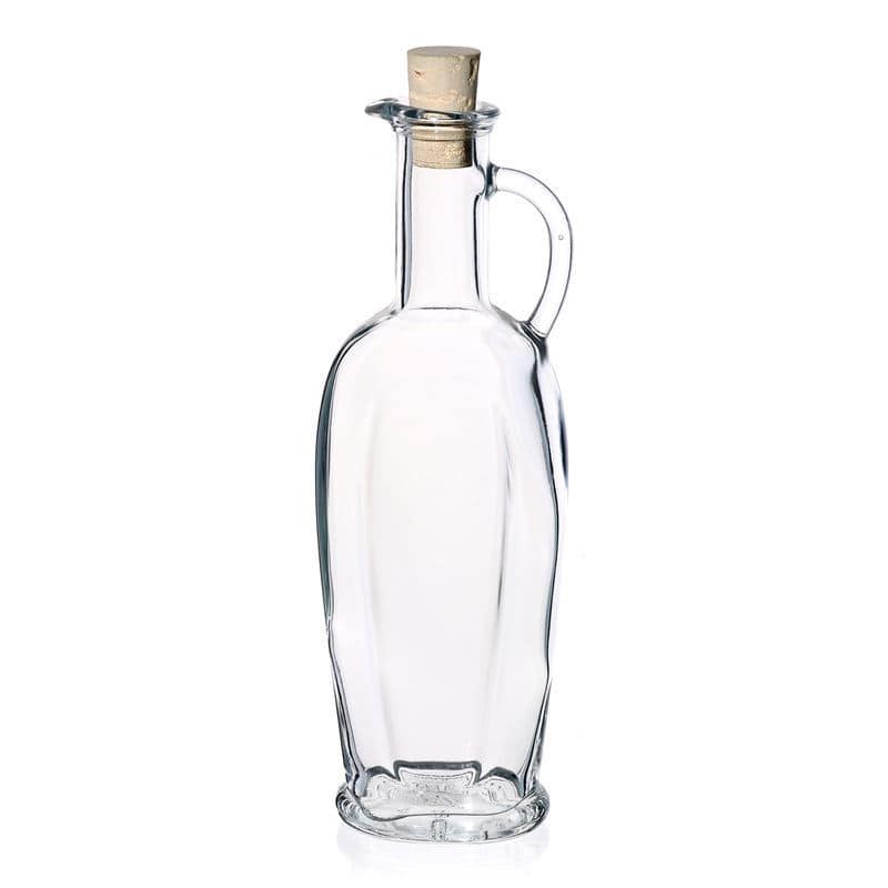 250 ml klaaspudel 'Eleganta', ovaalne, sulgur: kork 250 ml klaaspudel 'Eleganta', ovaalne, sulgur: kork