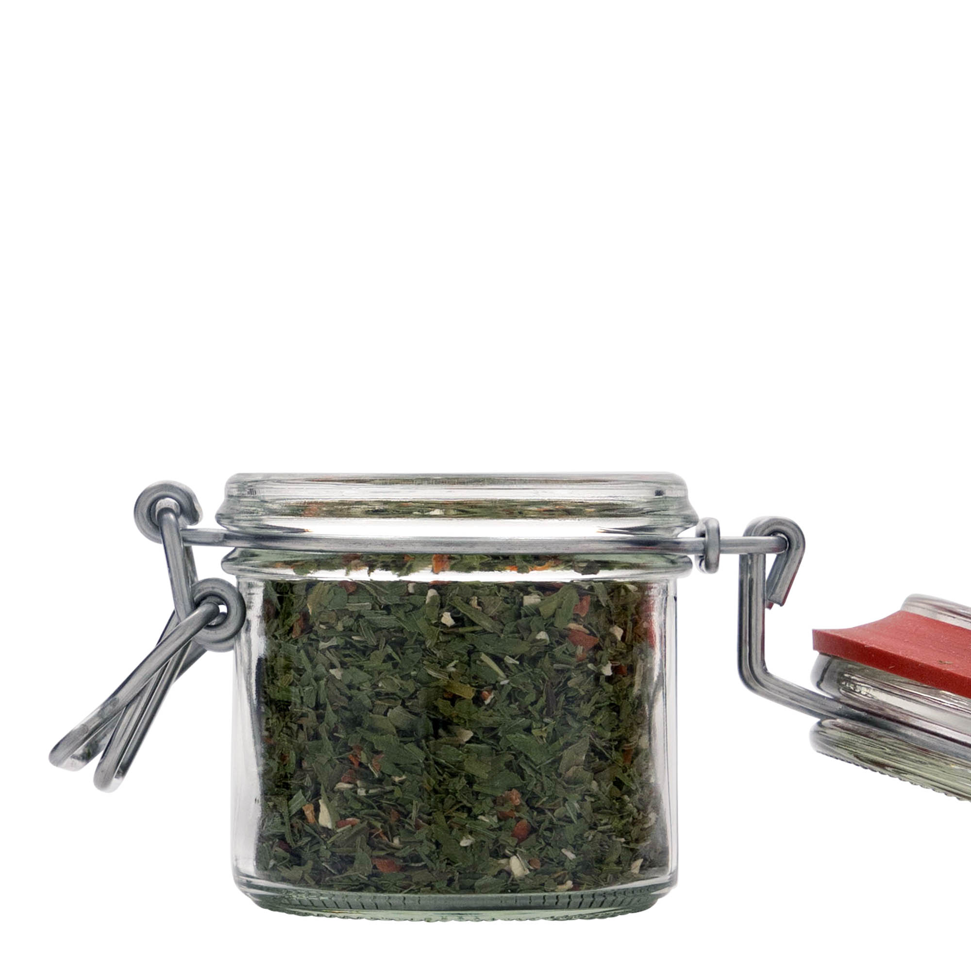 125 ml traadiklambri klaaspurk, suu: traadiklambri sulgur 125 ml traadiklambri klaaspurk, suu: traadiklambri sulgur