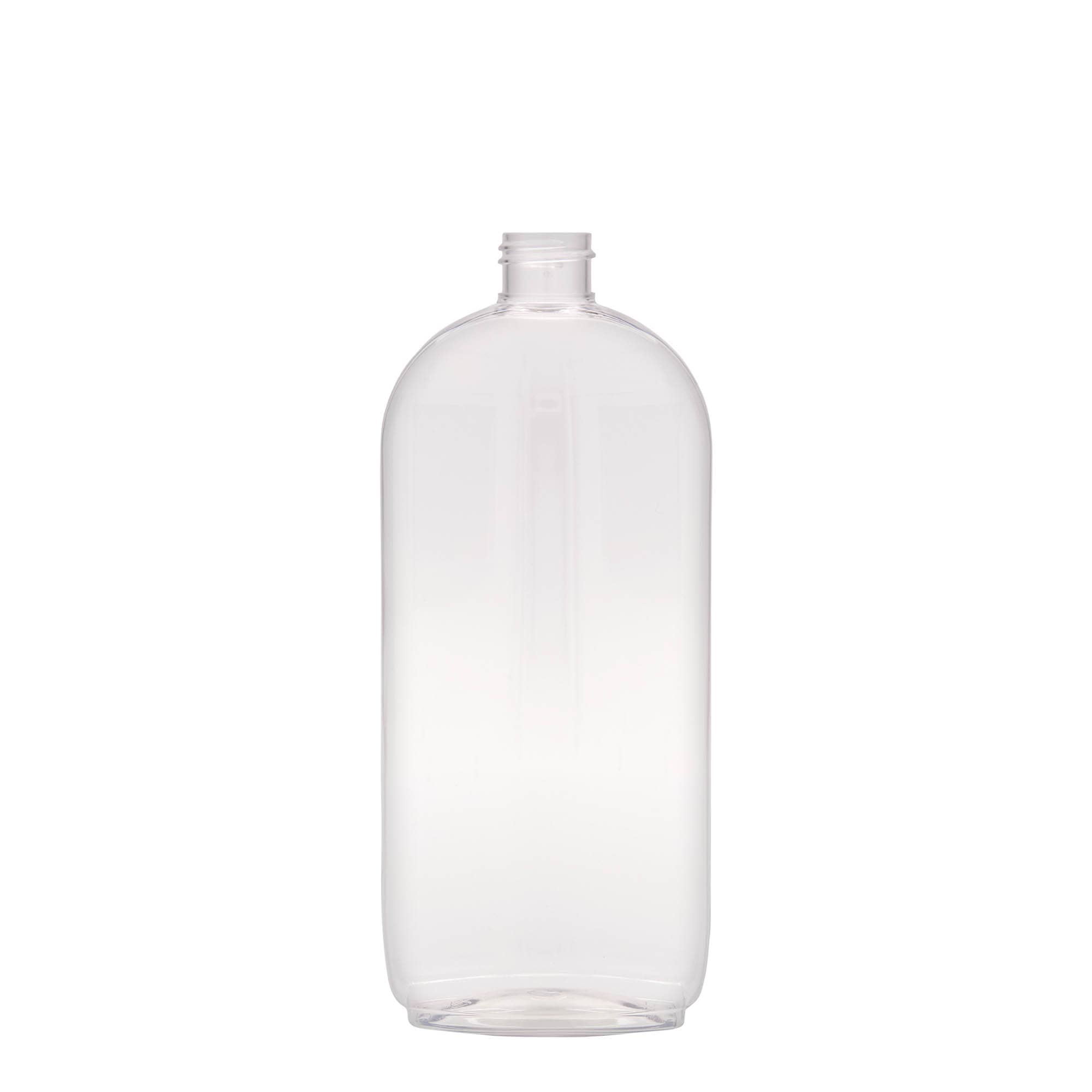 500 ml PET-pudel „Iris“, ovaalne, plastik, avale: 24/410