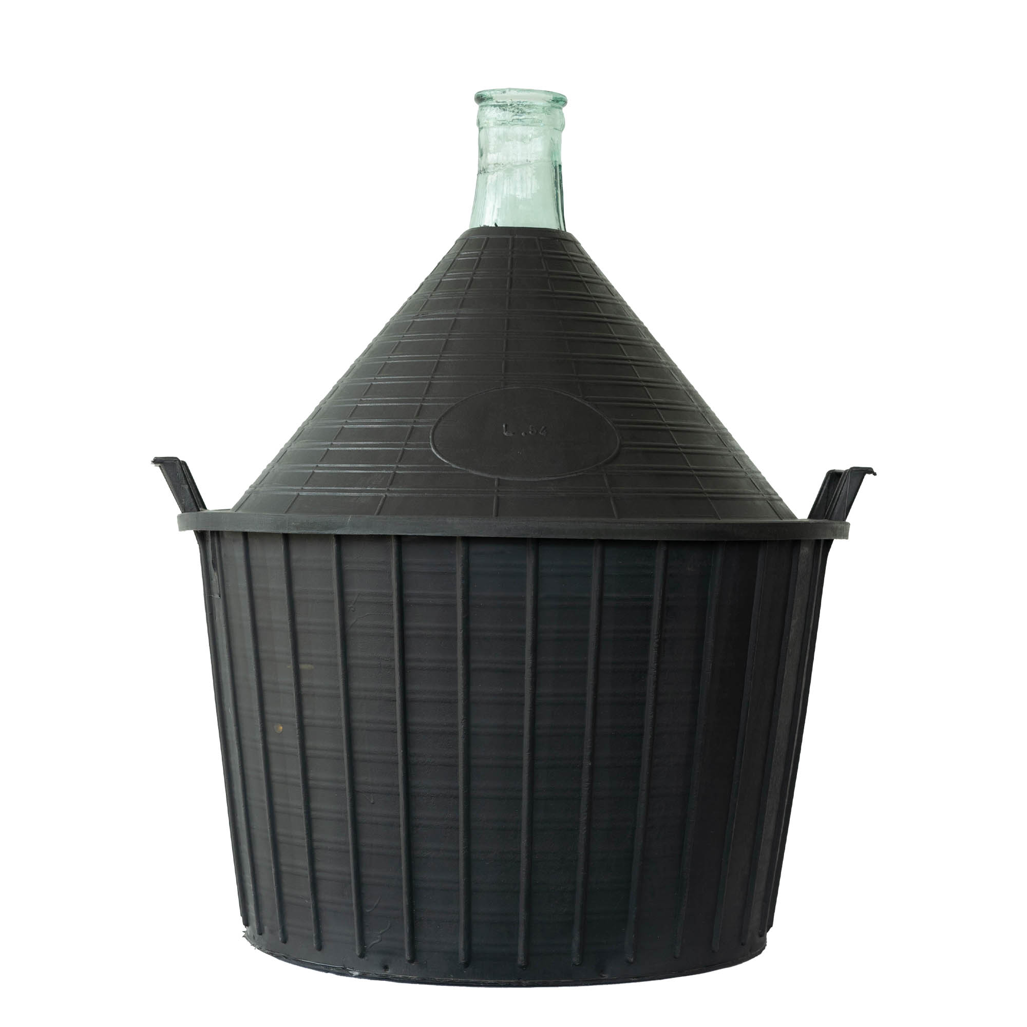 54 l pallonpudel kitsas kaelaga, klaas, suuava: kaanega 54 l pallonpudel kitsas kaelaga, klaas, suuava: kaanega