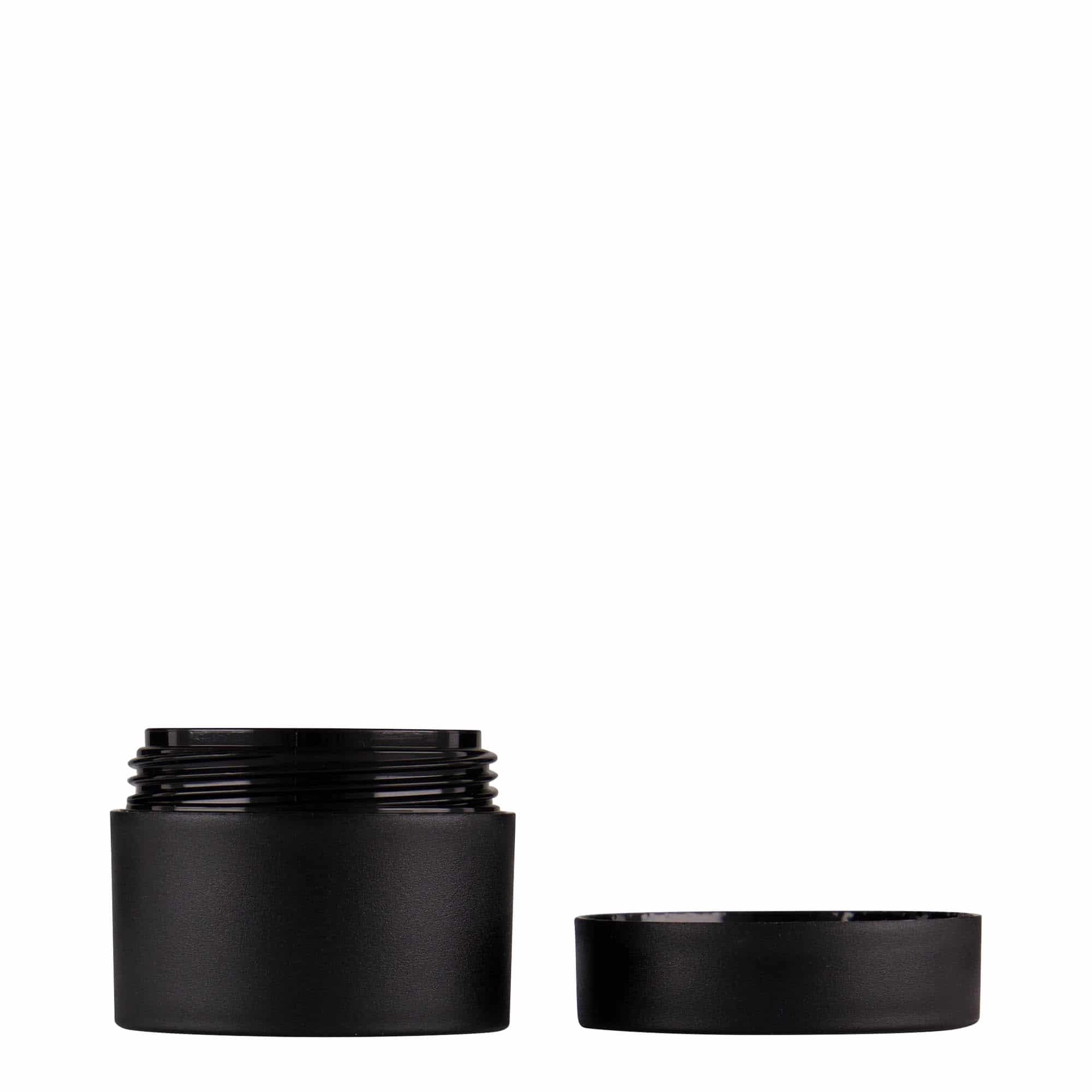 15 ml plasttoos 'Antonella', PP, must, sulgur: keeratav kaas