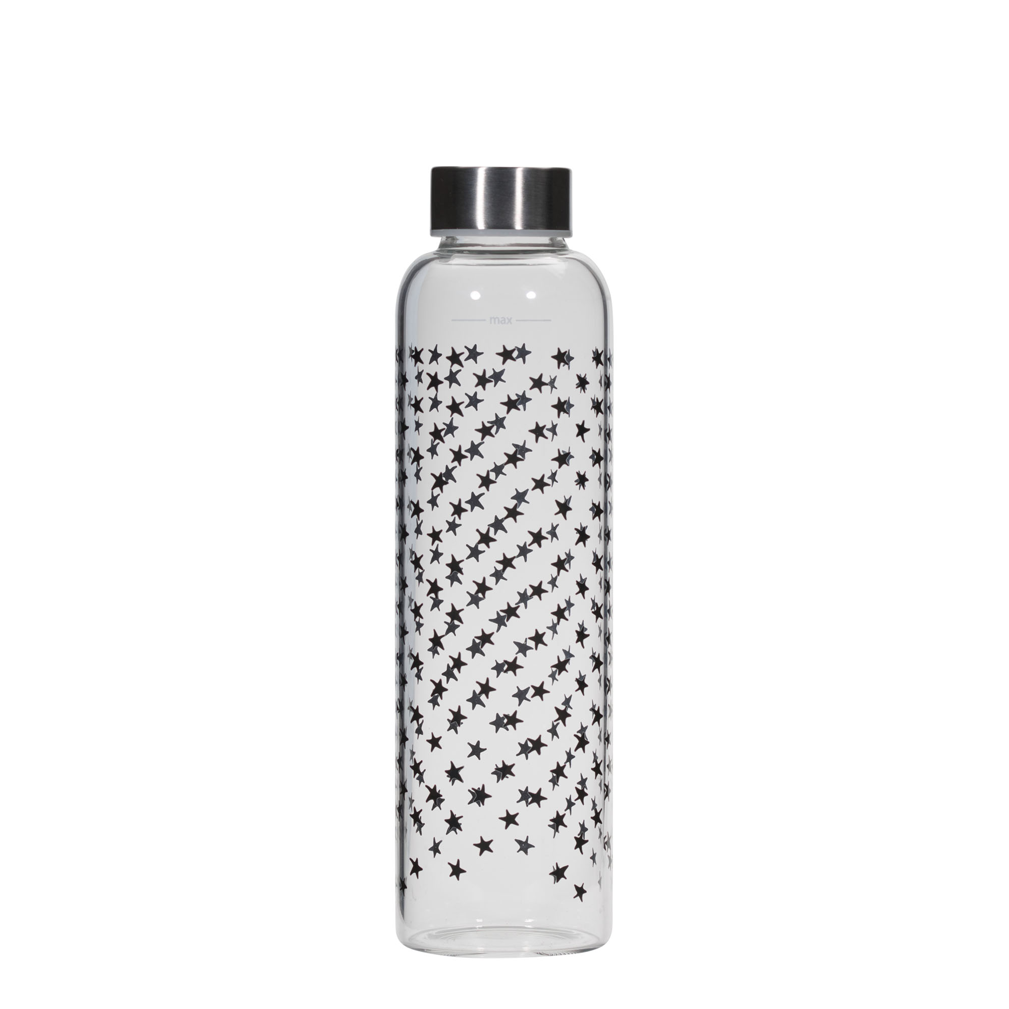 500 ml joogipudel 'Perseus - Mustad Tähed', suuava: keeratava korgiga