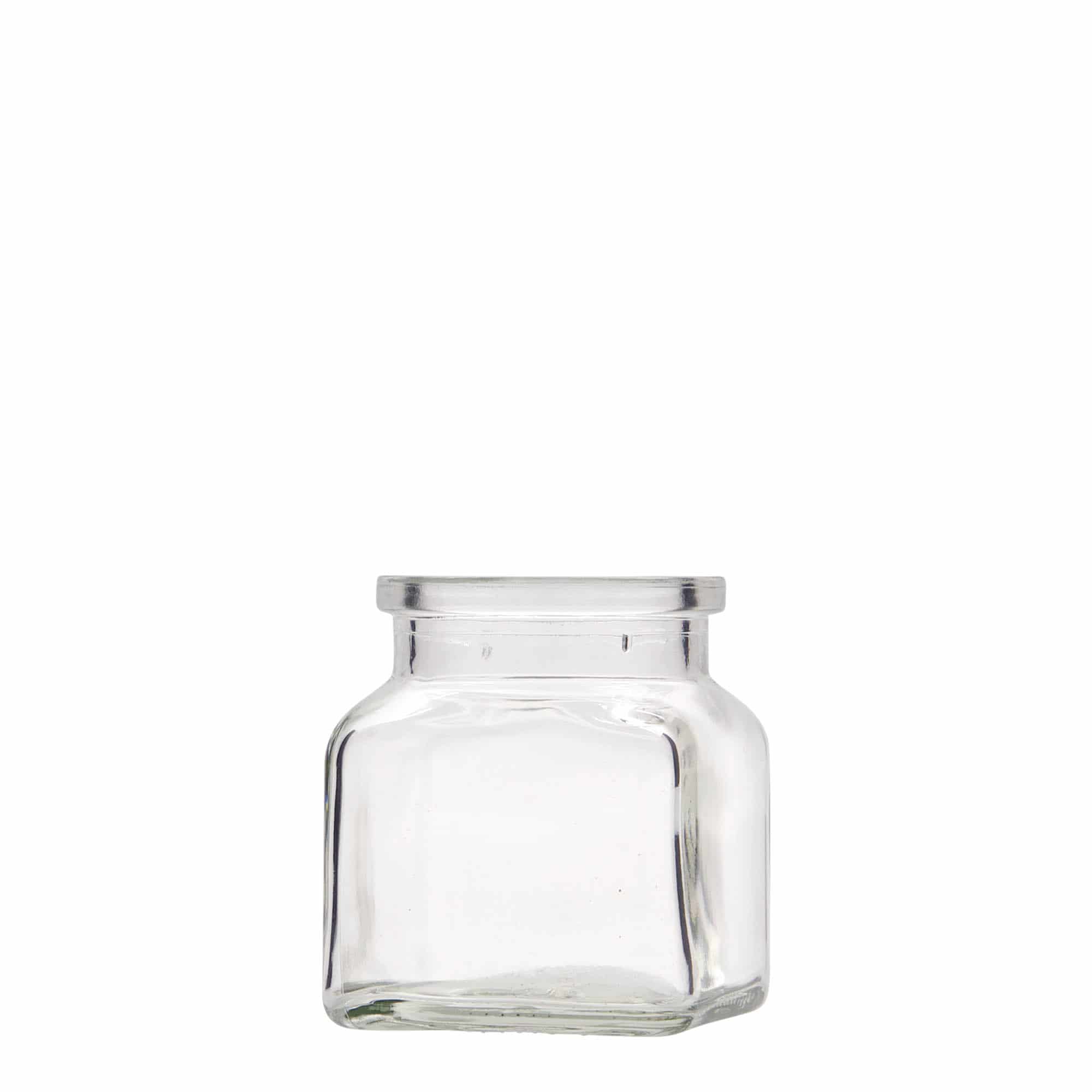 120 ml korgiga anum, ruudukujuline, sulgur: kork