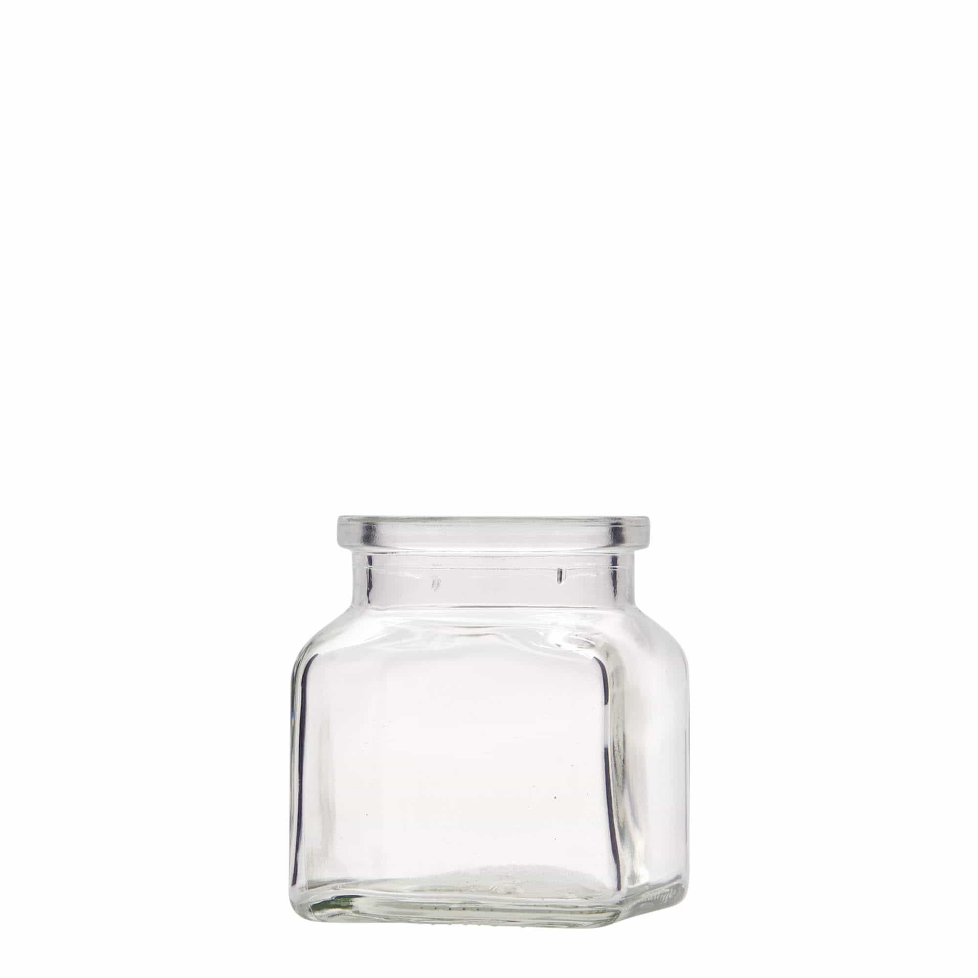 120 ml korkklaas, ruudukujuline, avale: kork