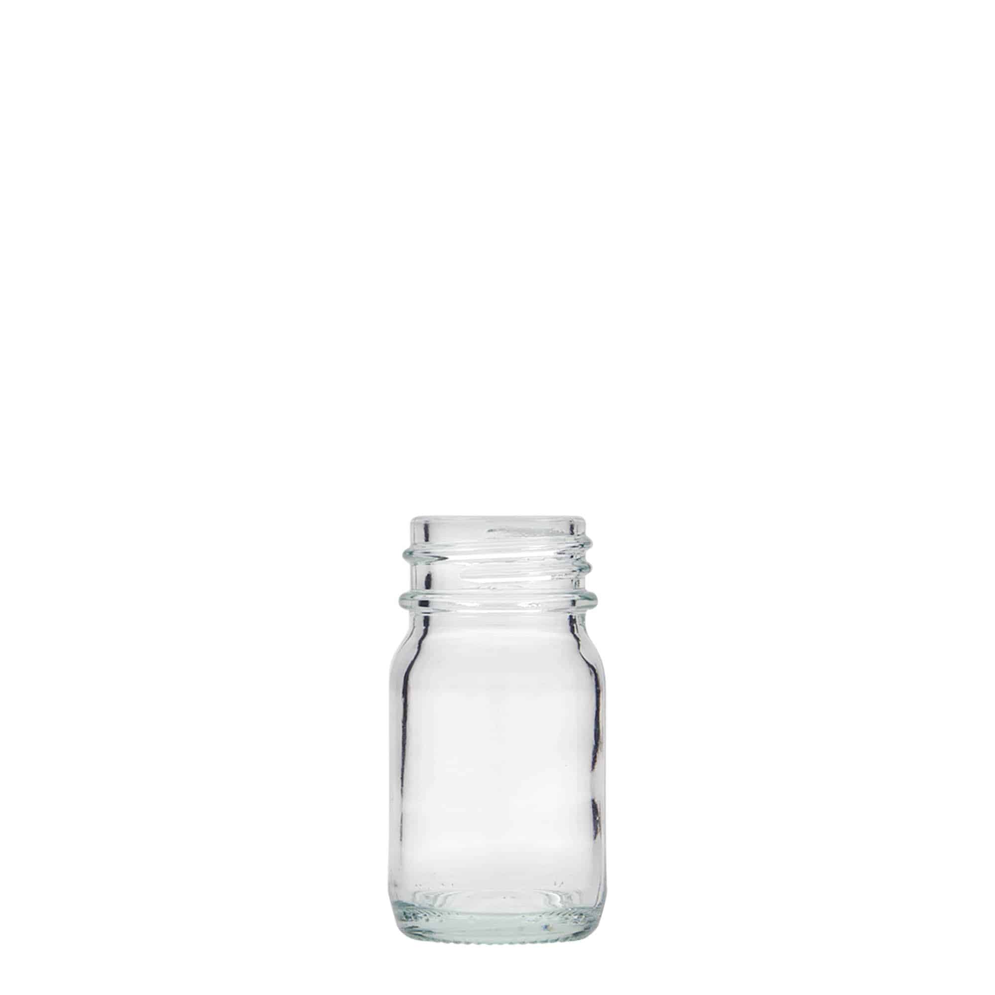 30 ml laiakaelklaas, suu: DIN 32