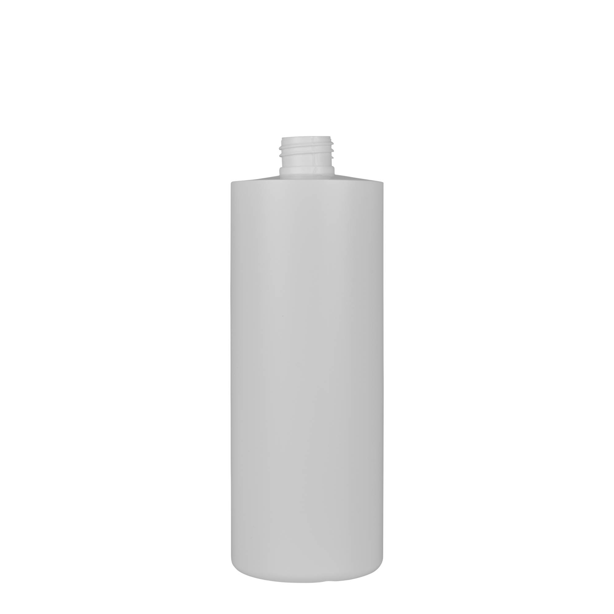 500 ml plastpudel 'Pipe', roheline HDPE, valge, ava: 24/410 500 ml plastpudel 'Pipe', roheline HDPE, valge, ava: 24/410