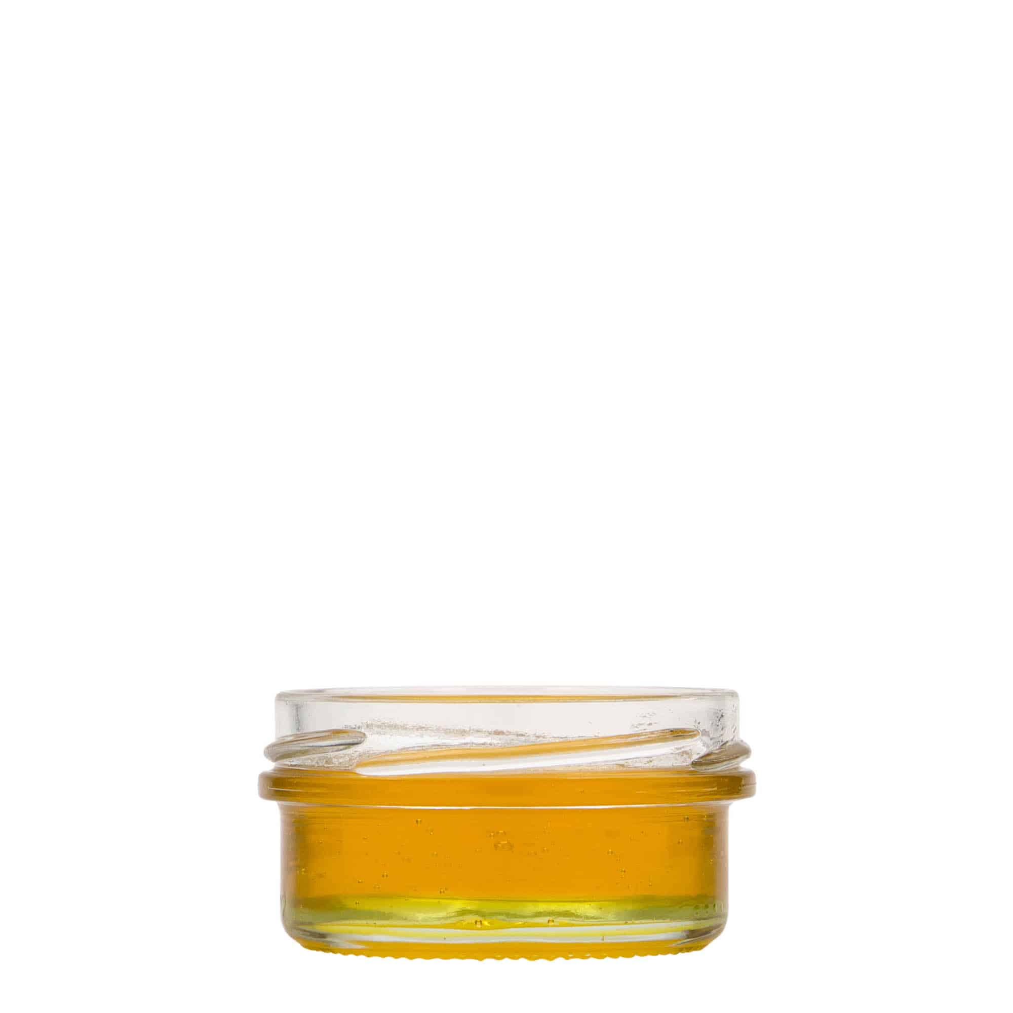 65 ml madal laia suuga purk, sulgur: twist-off (TO 66)