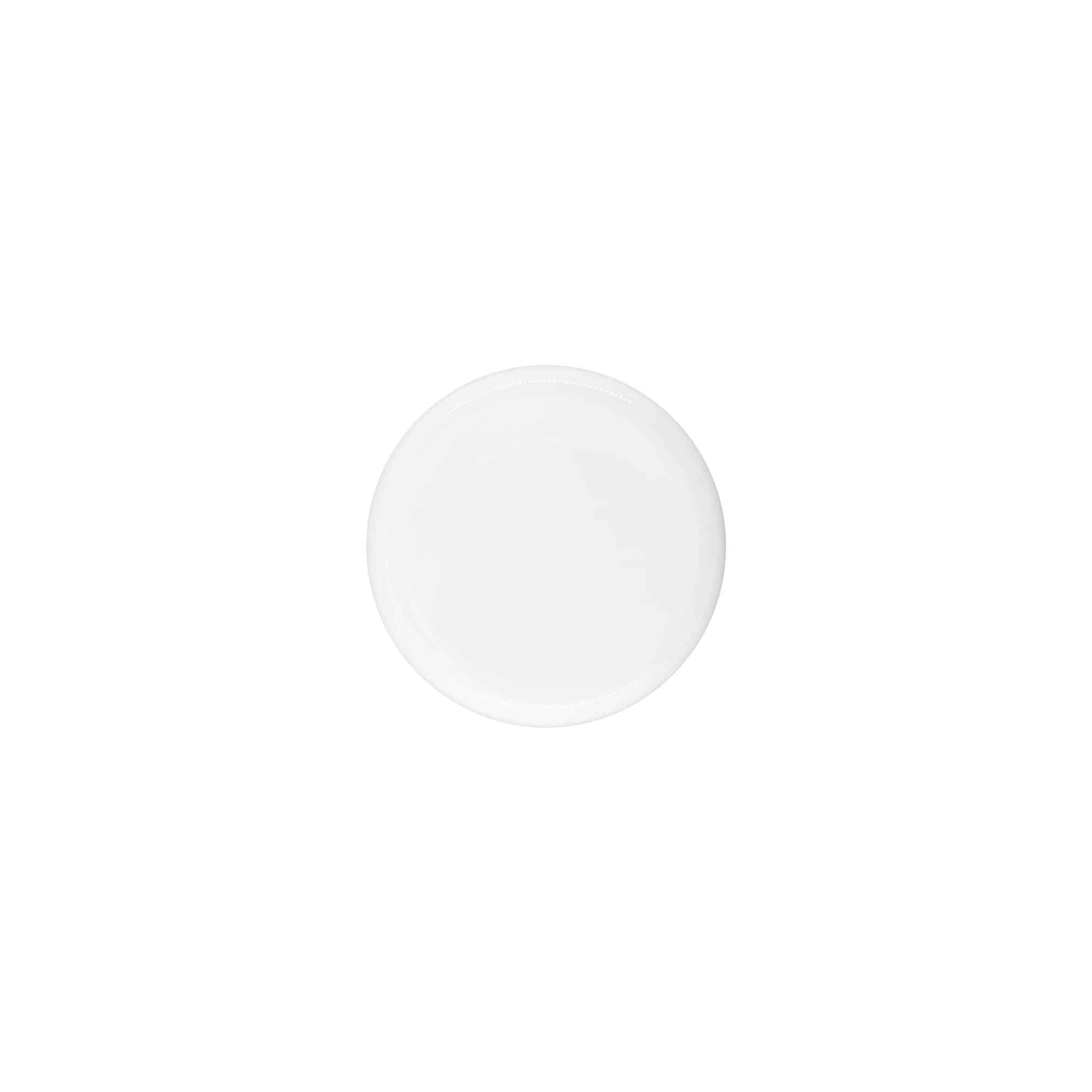 Keeratav kaas 30 ml 'Bianca' jaoks, PP-plast, valge
