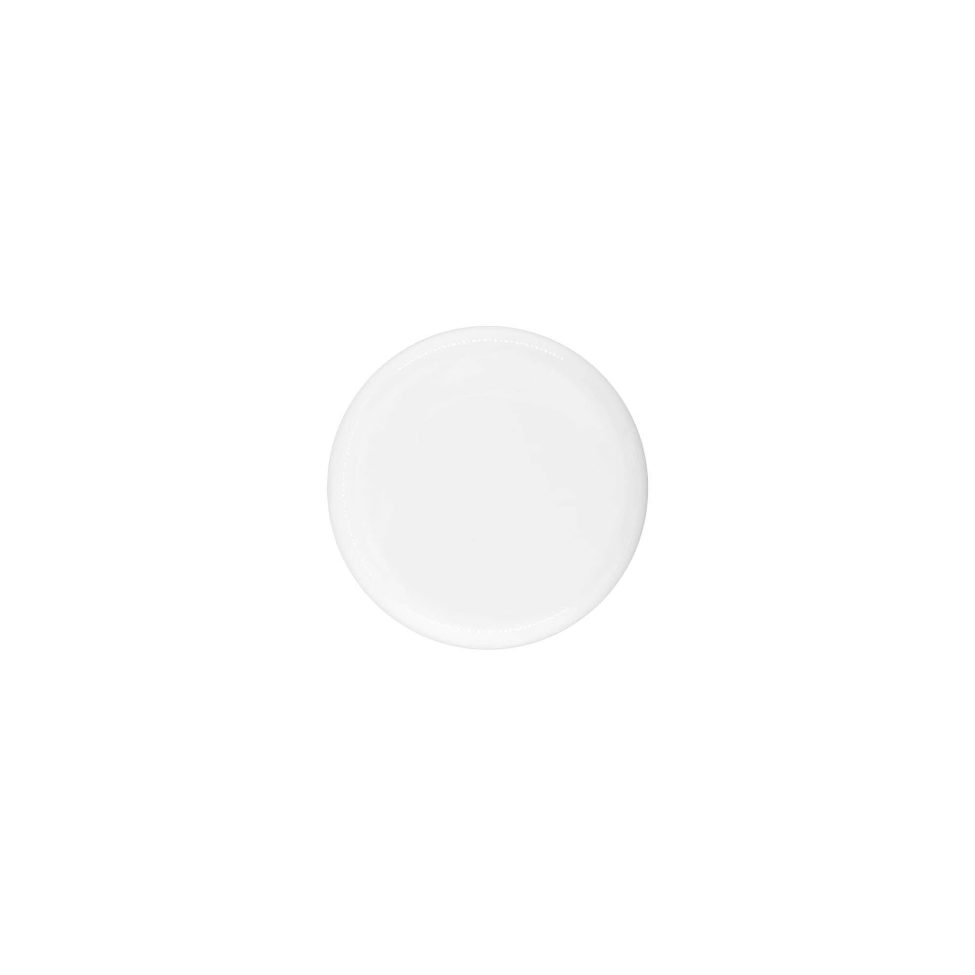 Kruviga kork 30 ml 'Bianca', PP-plast, valge