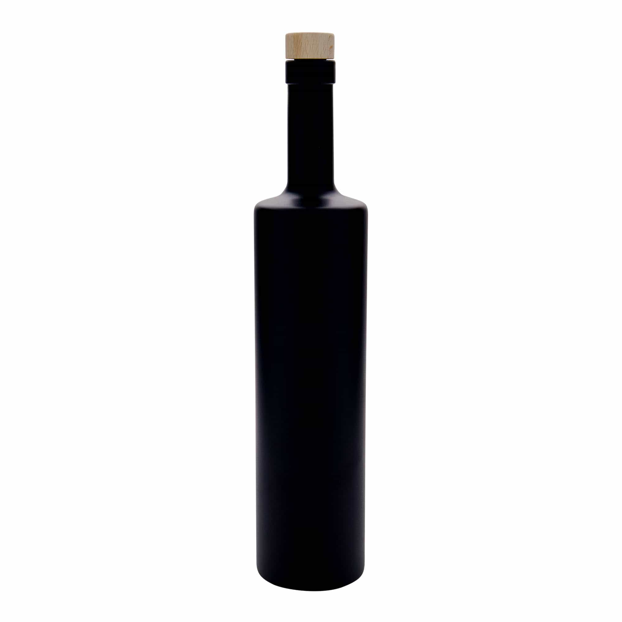 700 ml klaaspudel 'Centurio', must, sulgur: kork