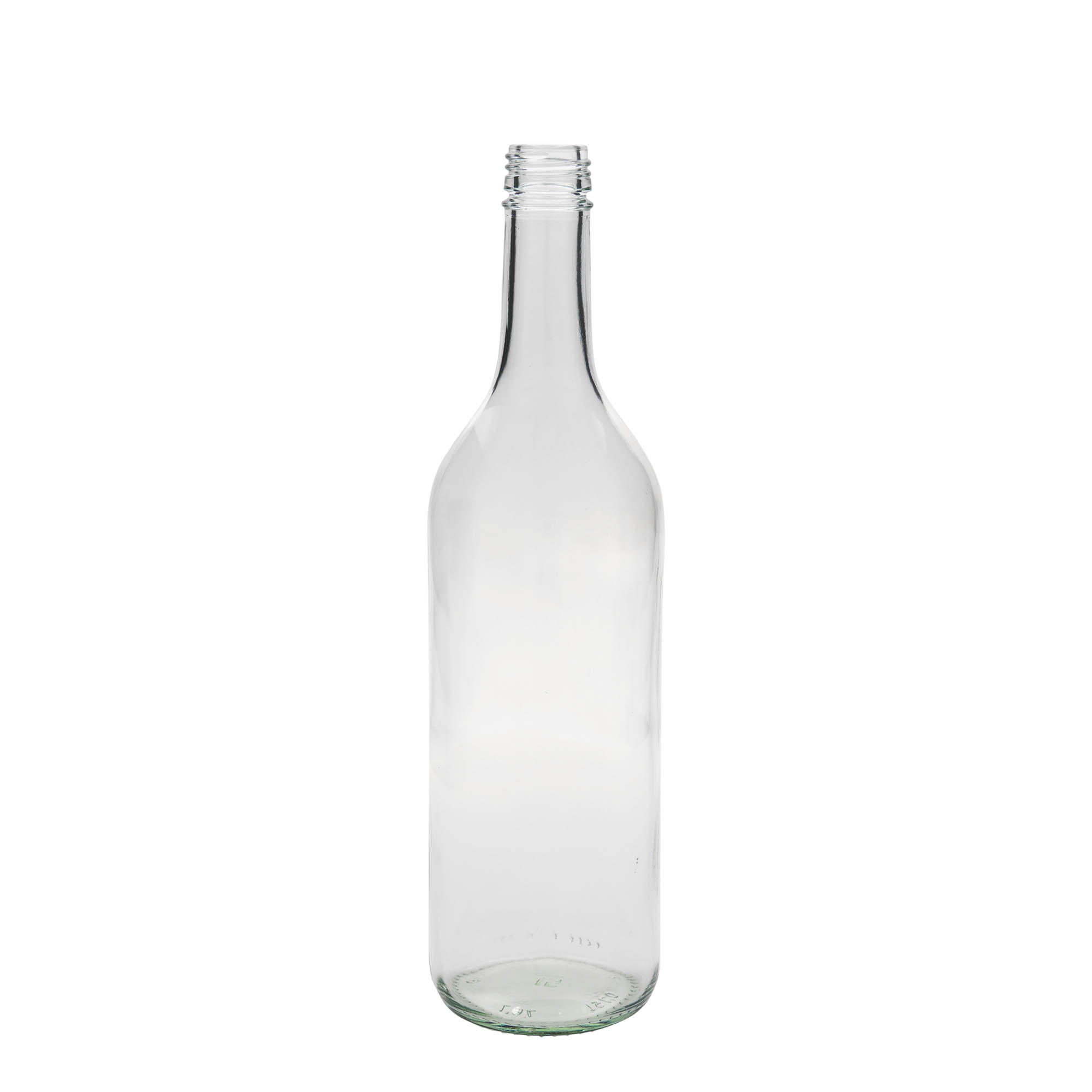 750 ml klaaspudel 'Bordeaux', suu: PP 28