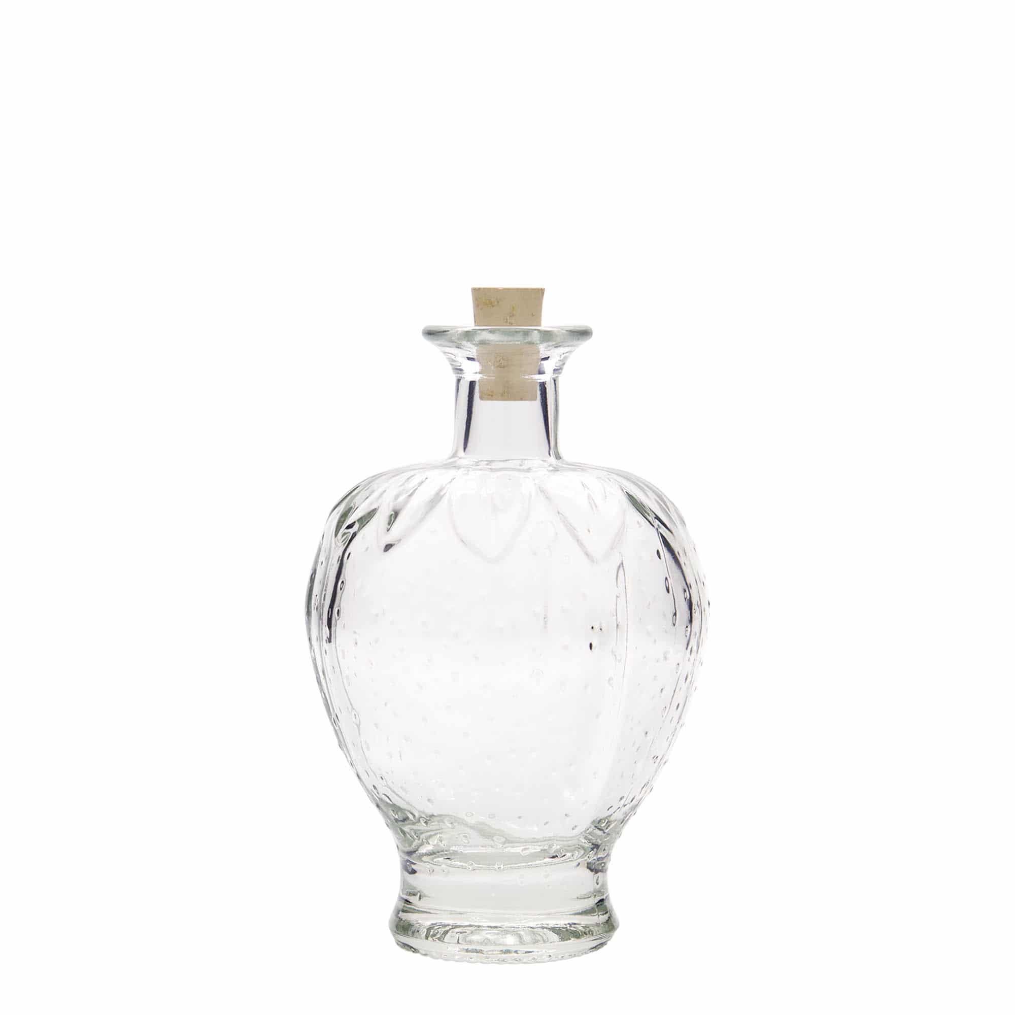 200 ml klaaspudel 'Maasikas', sulgur: kork