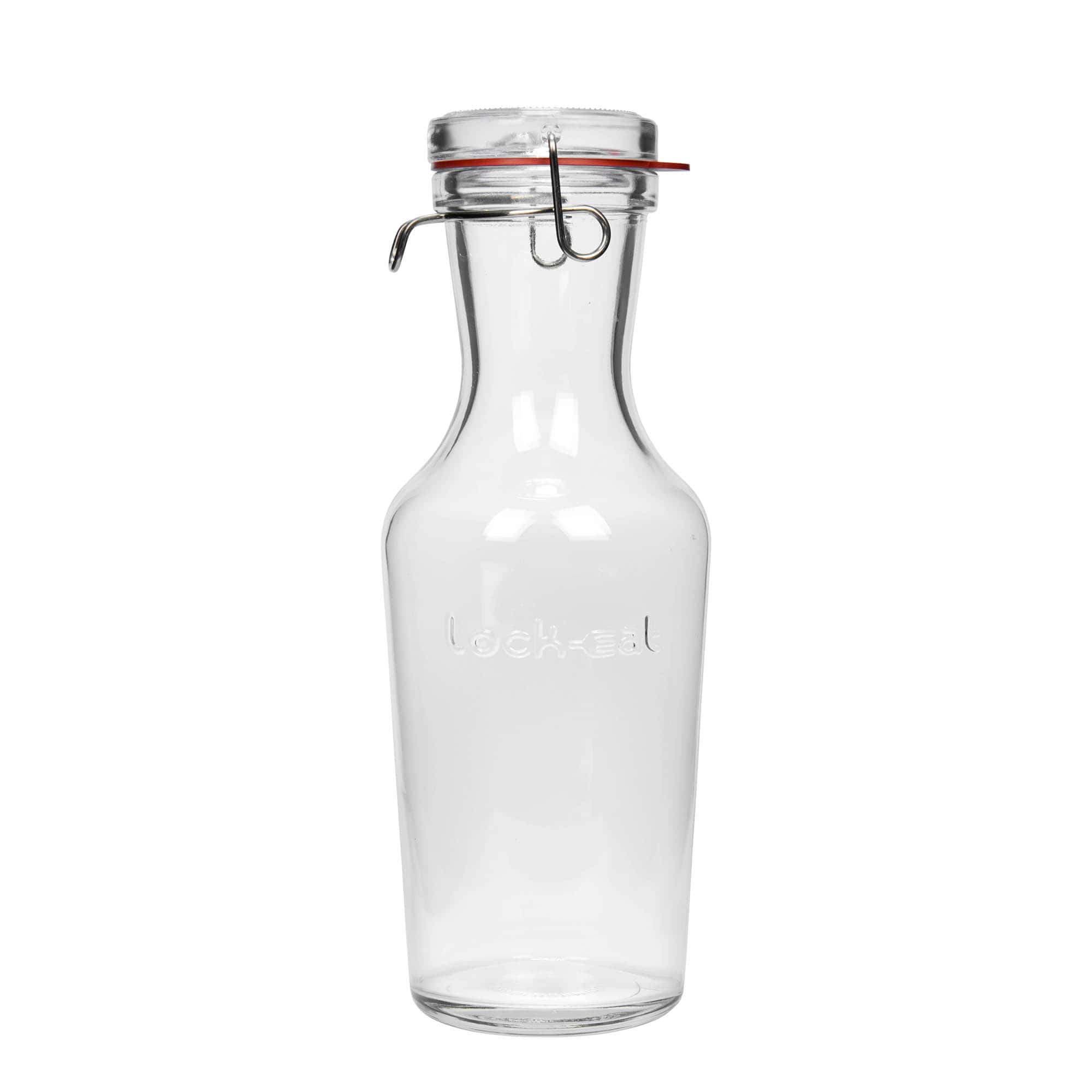 1.000 ml klaaspurk 'Lock-Eat', suue: traathinglilukk