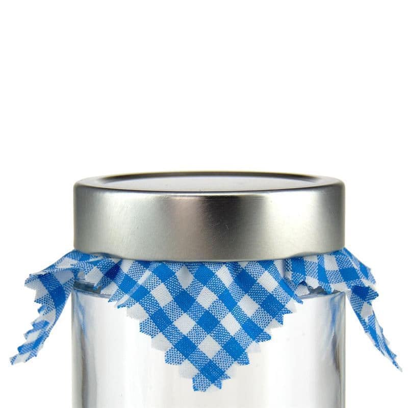Ruuduline riidest purgikate 12×12, ruudukujuline, tekstiil, tume rohekassinine, sulguri tüüp: TO38–TO53