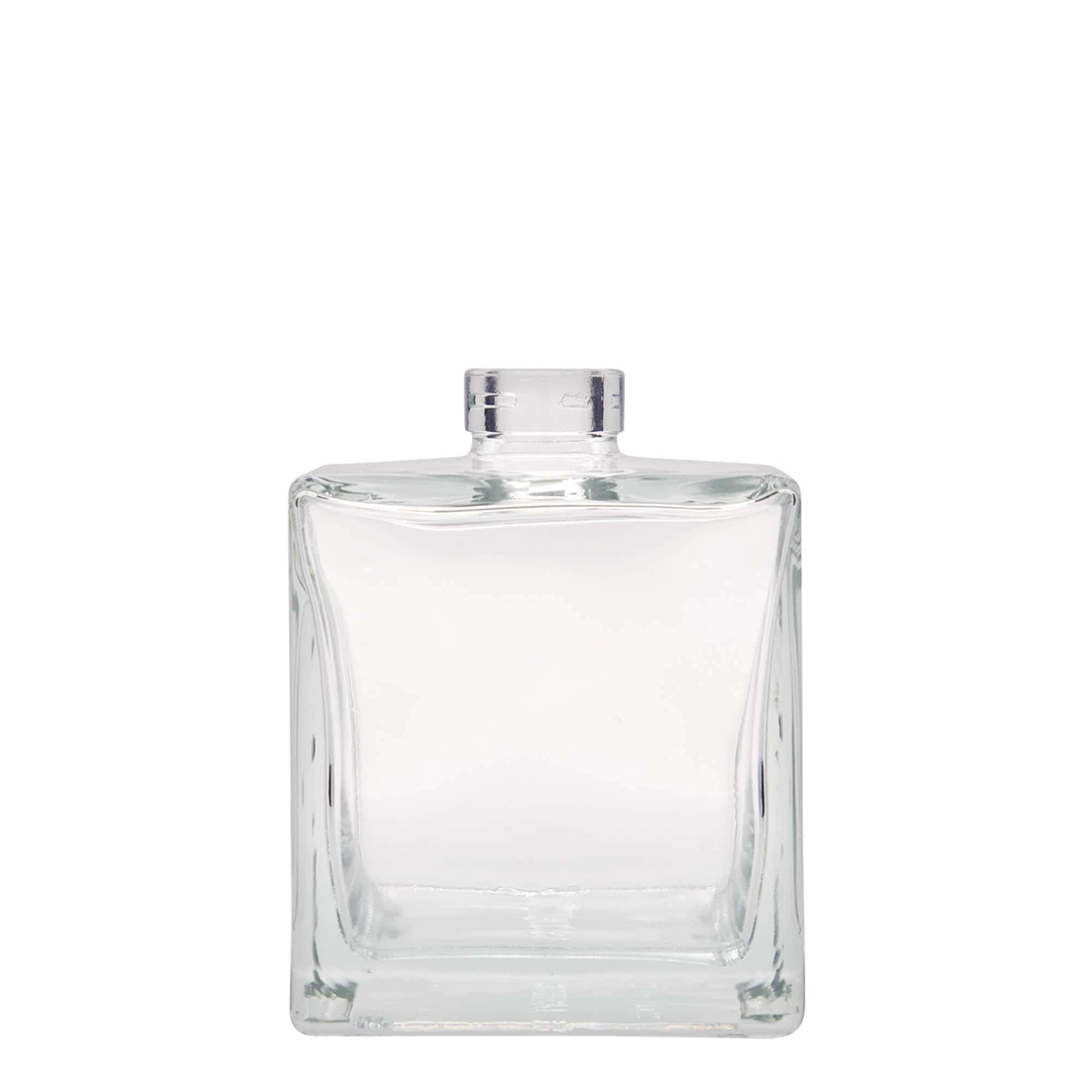 500 ml klaaspudel 'Cube', ruudukujuline, suuava: kork 500 ml klaaspudel 'Cube', ruudukujuline, suuava: kork