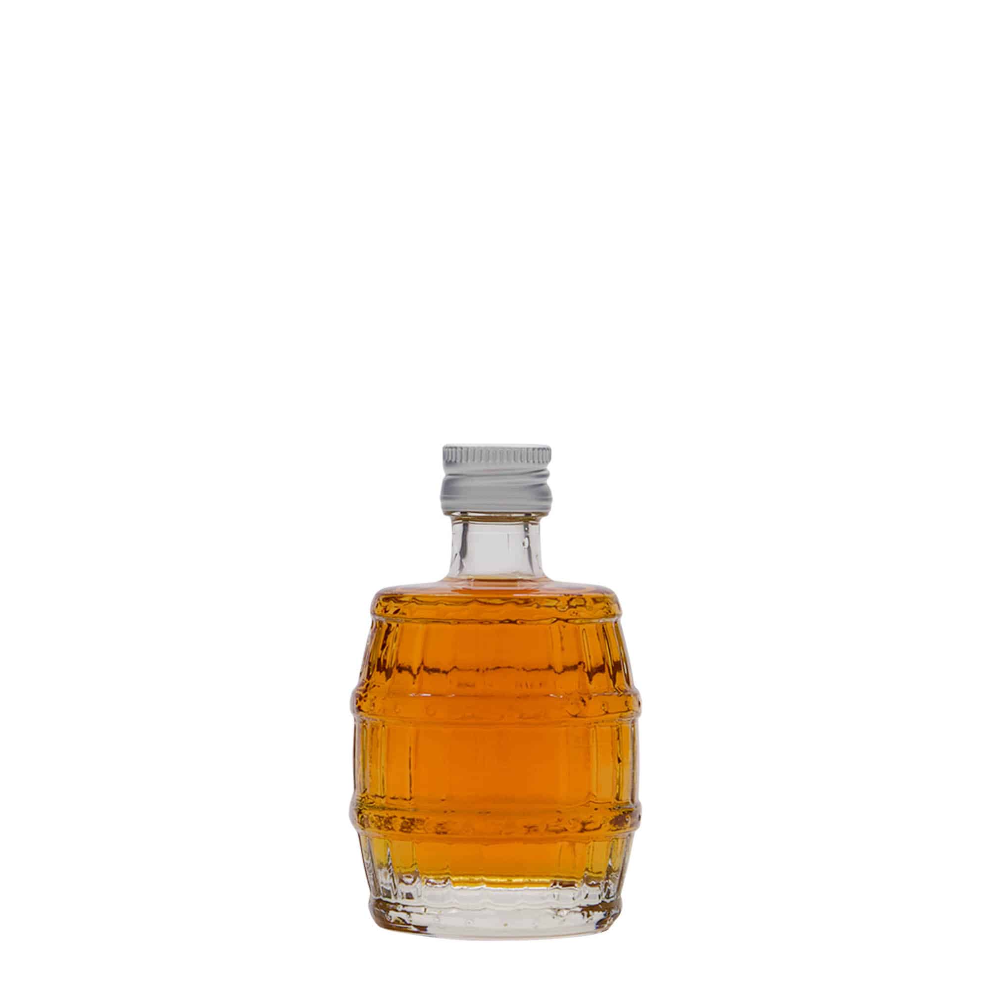 50 ml klaaspudel 'Vaat', sulgur: PP 18