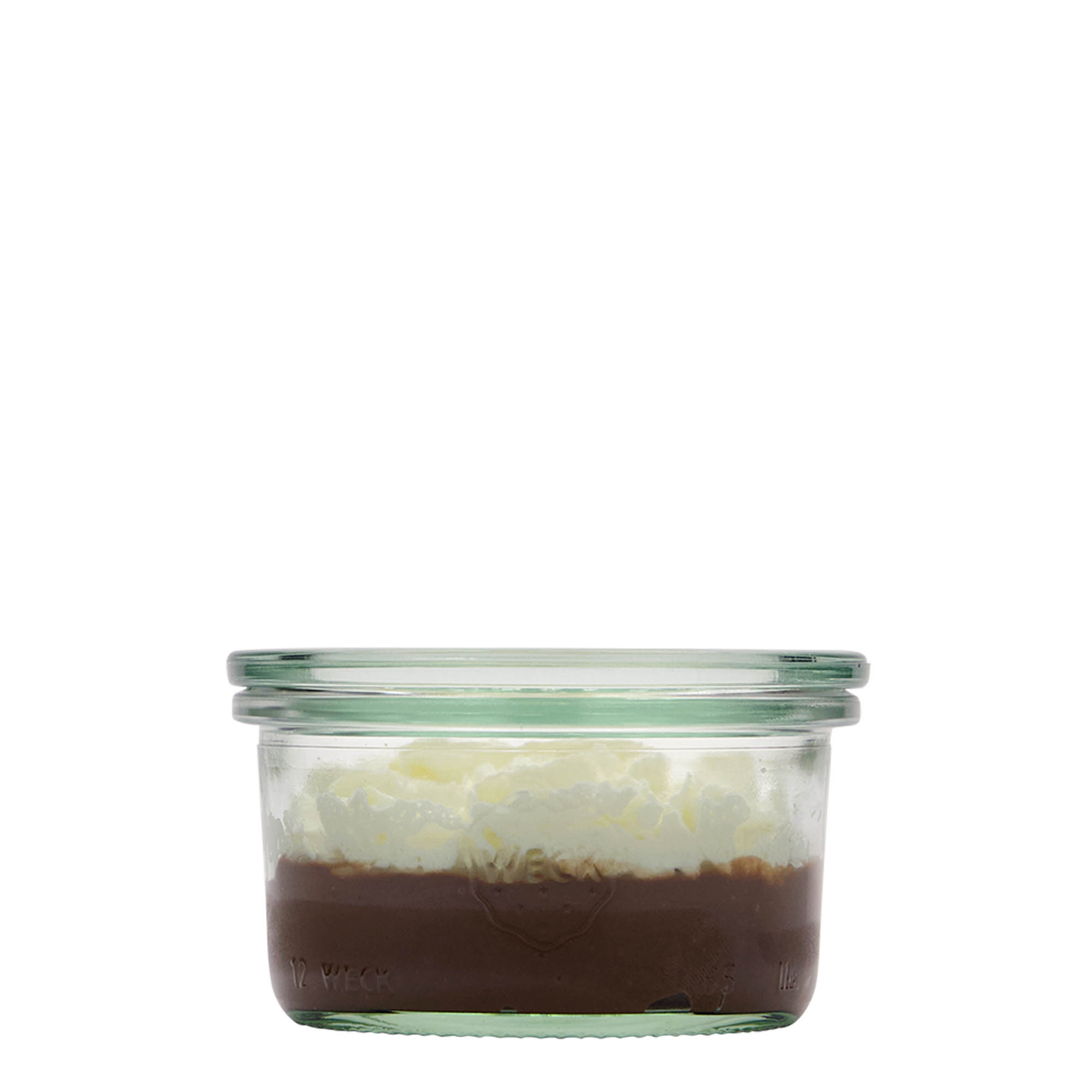 165 ml WECK-purkitops, avale: ümar serv 165 ml WECK-purkitops, avale: ümar serv