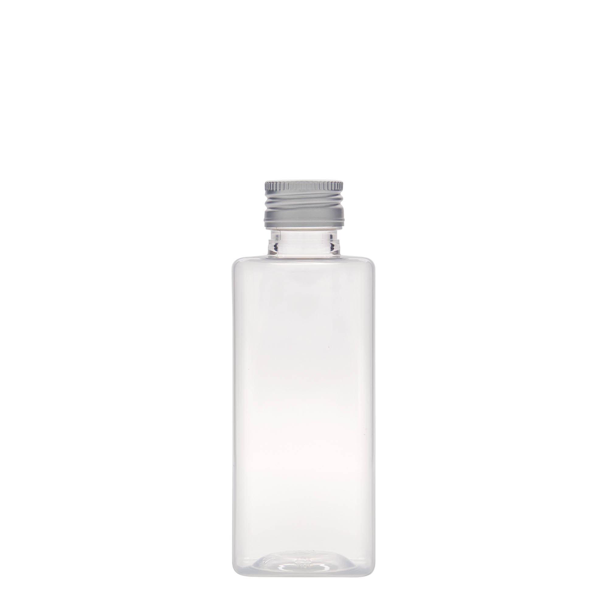 250 ml PET-pudel 'Karl', ruudukujuline, plastik, kael: PP 28