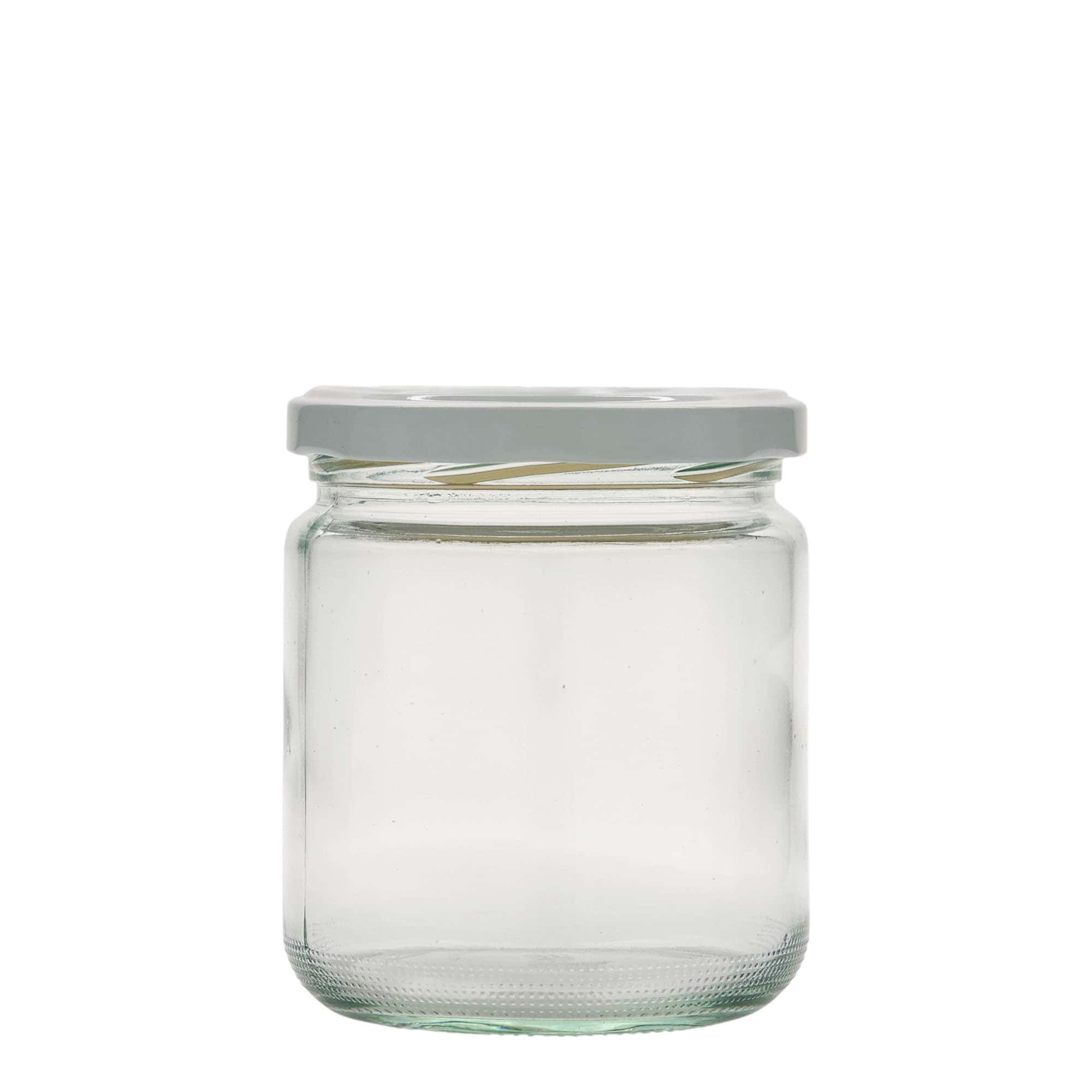 440 ml ümmargune purk, sulgur: twist-off (TO 82)