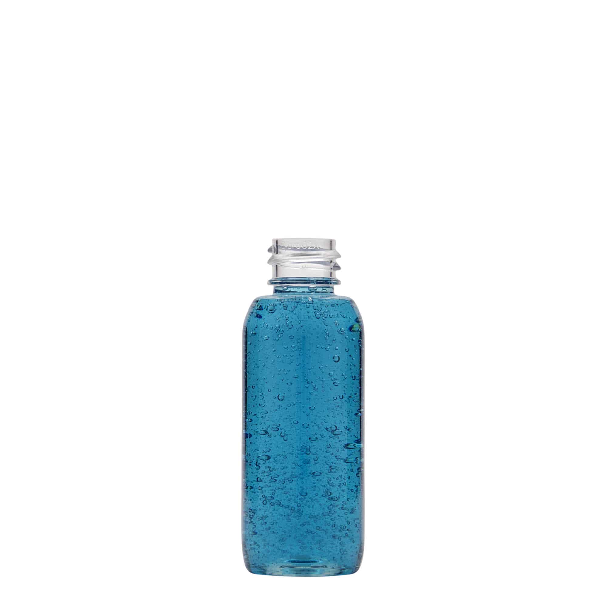 50 ml PET-pudel 'Pegasus', plast, sulgur: GPI 20/410