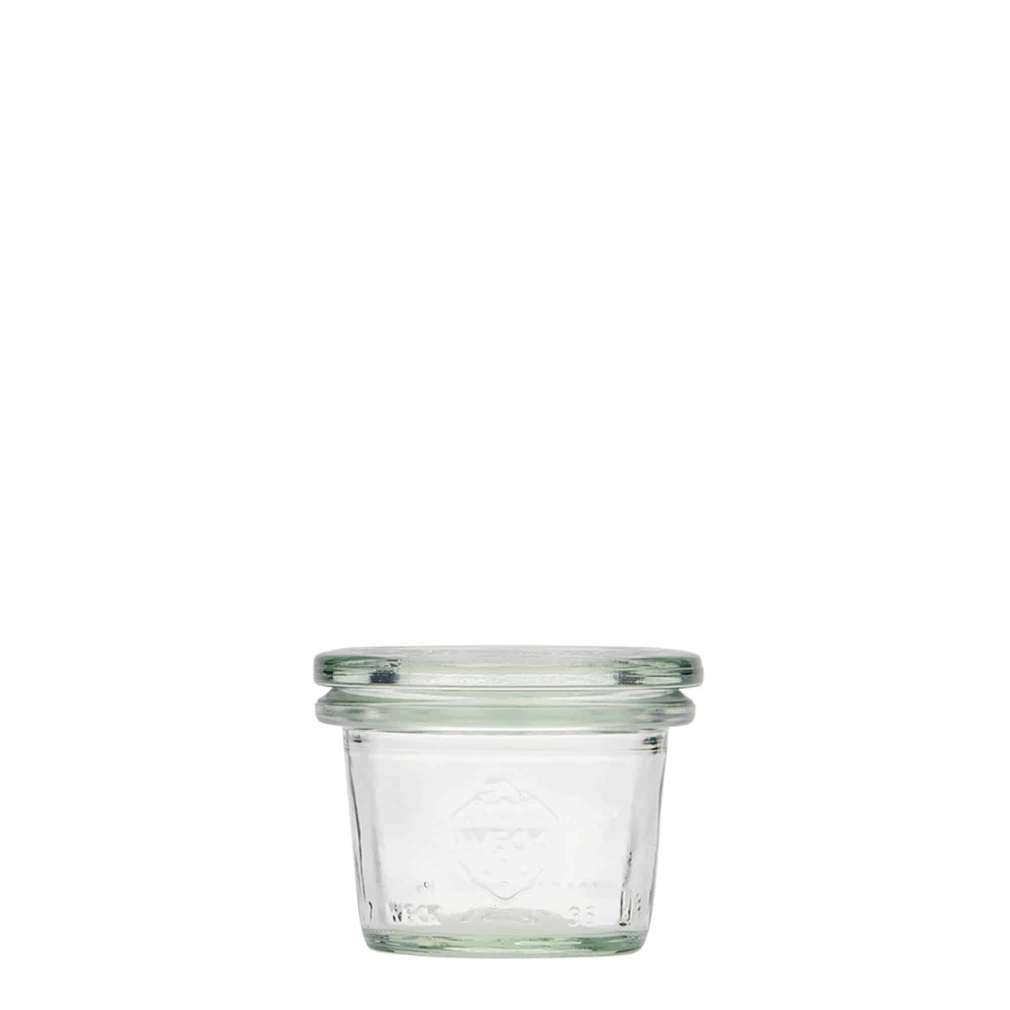35 ml WECK-klaaspurk, suu: ümarääreline