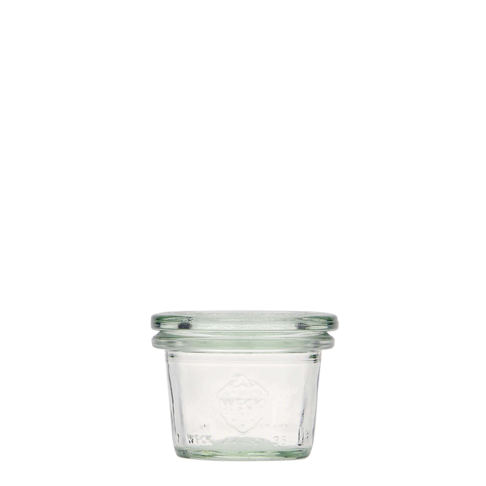 35 ml WECK-klaaspurk, suu: ümarääreline 35 ml WECK-klaaspurk, suu: ümarääreline