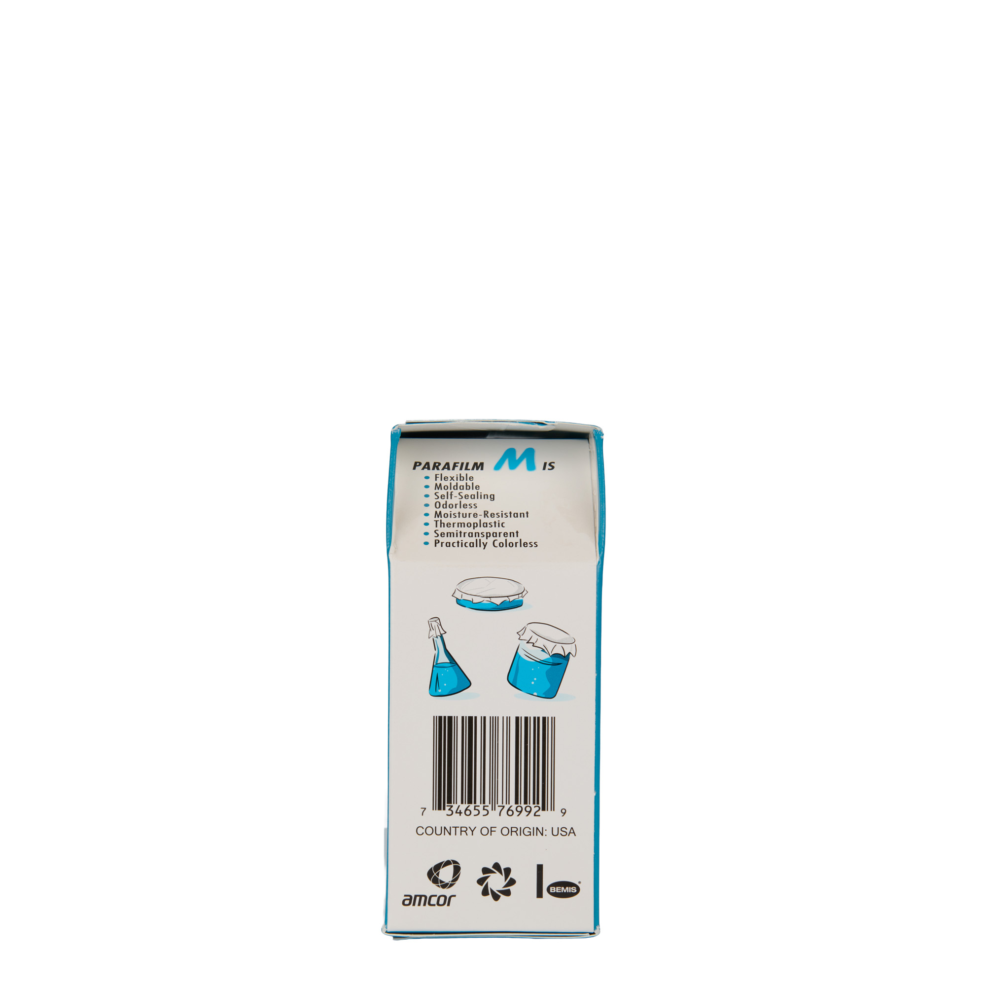 Parafiinifilm rull 75 m x 50 mm, parafiin Parafiinifilm rull 75 m x 50 mm, parafiin